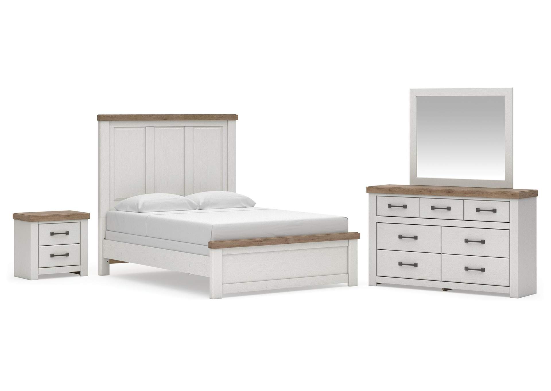 Savonport Queen Panel Bed. Dresser, Mirror and Nightstand image 1