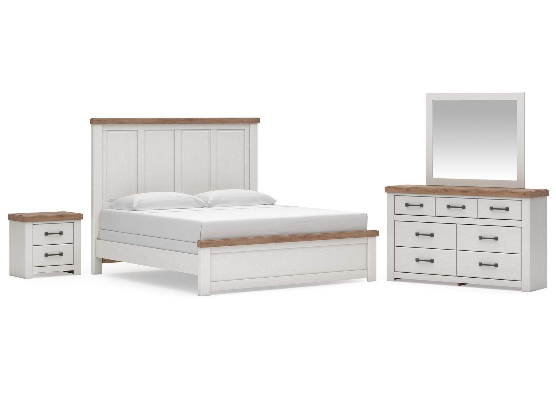 Savonport King Panel Bed. Dresser, Mirror and Nightstand image 1