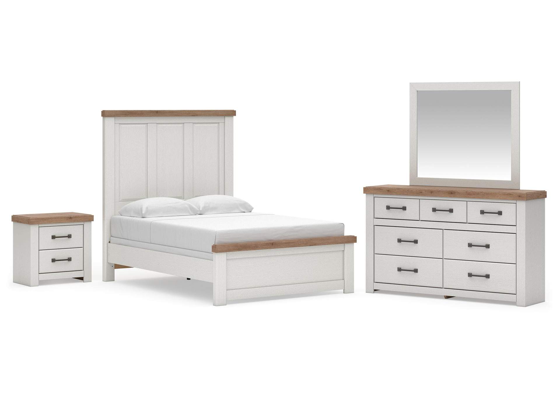 Savonport Full Panel Bed. Dresser, Mirror and Nightstand image 1