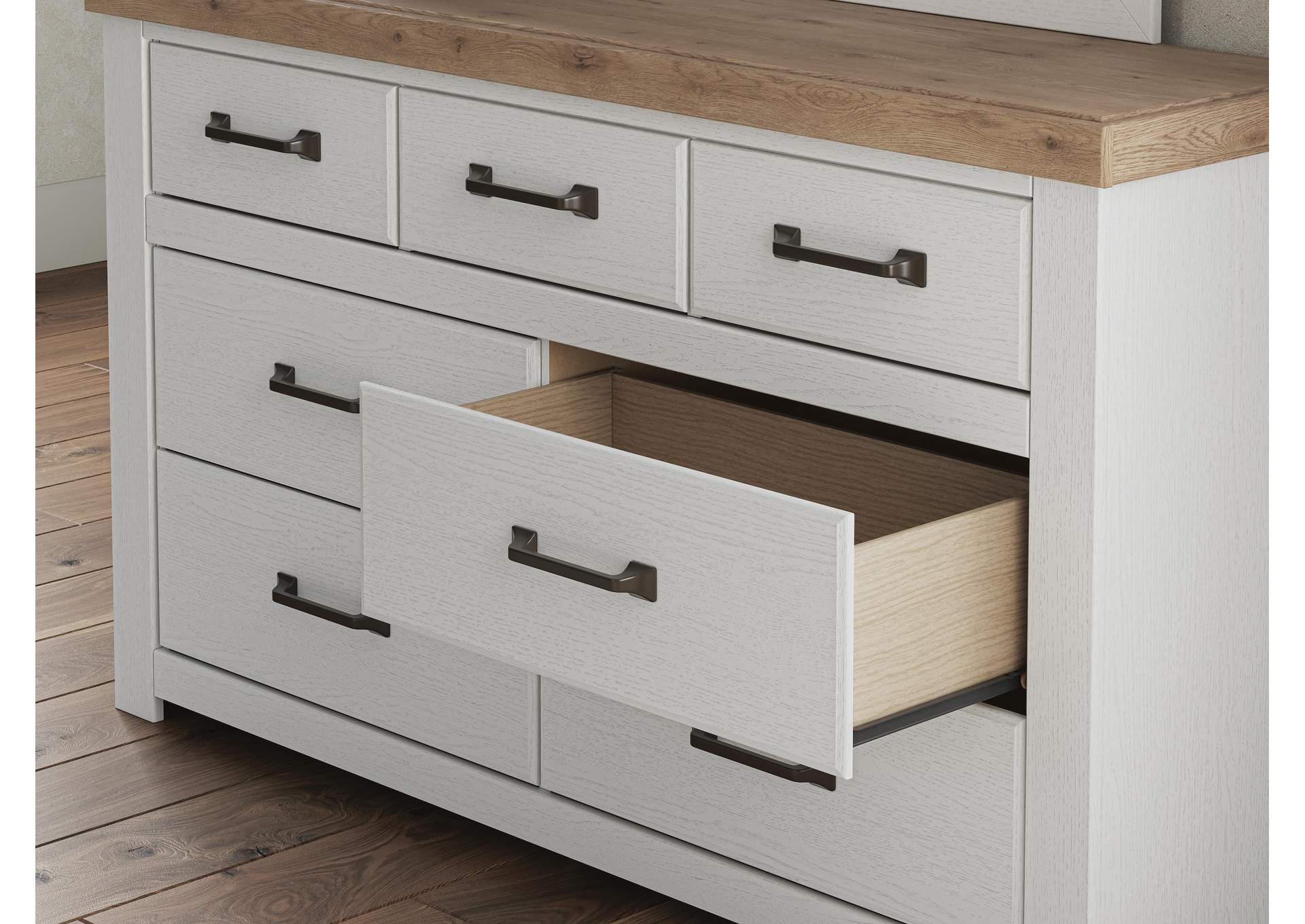 Savonport Dresser and Mirror image 1