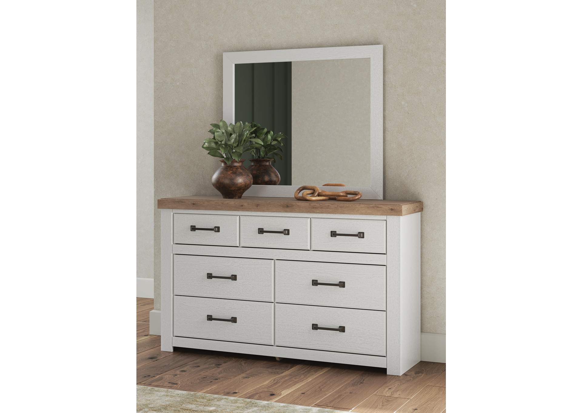 Savonport Dresser and Mirror image 2