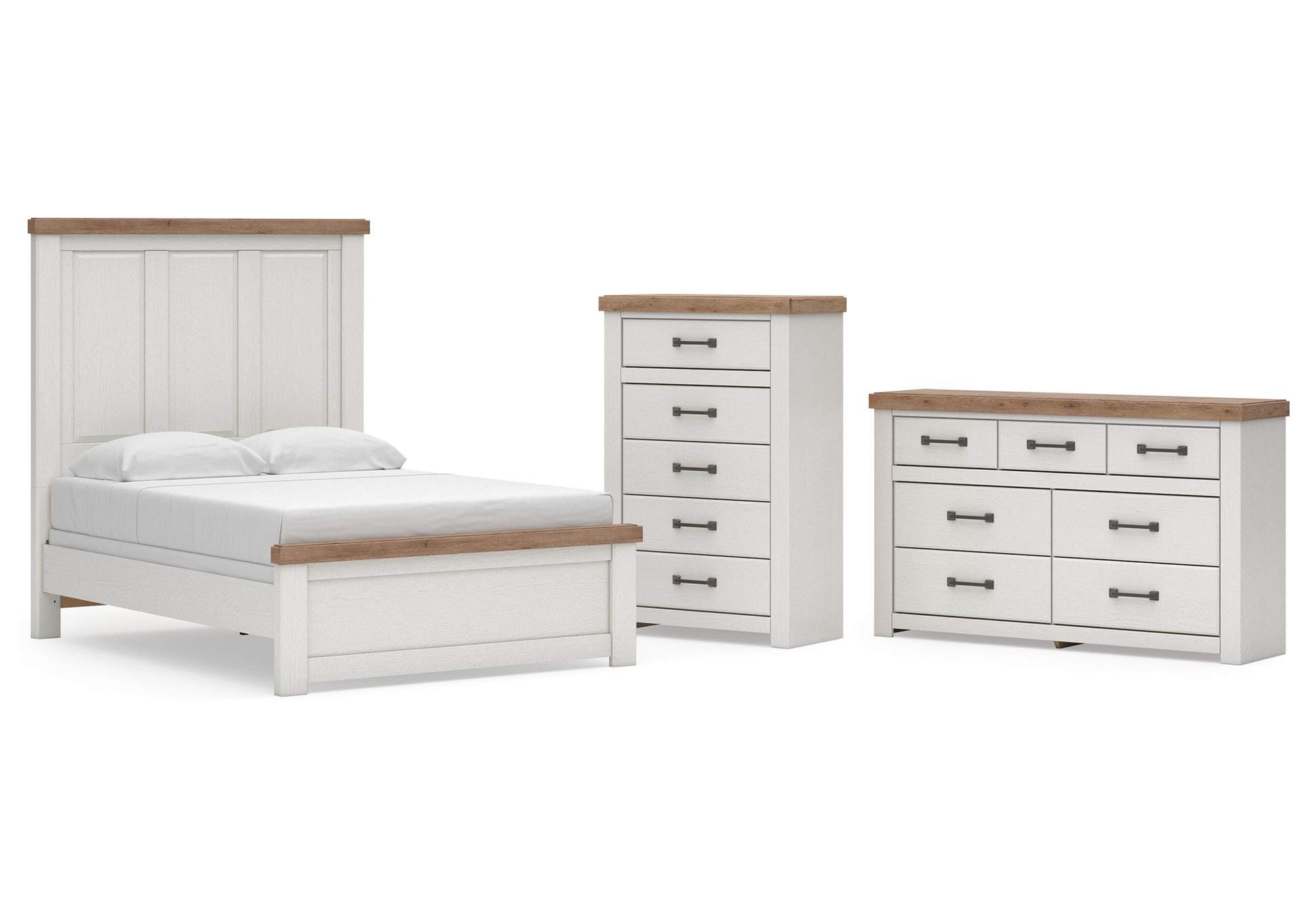 Savonport Full Panel Bed, Dresser and Chest image 1