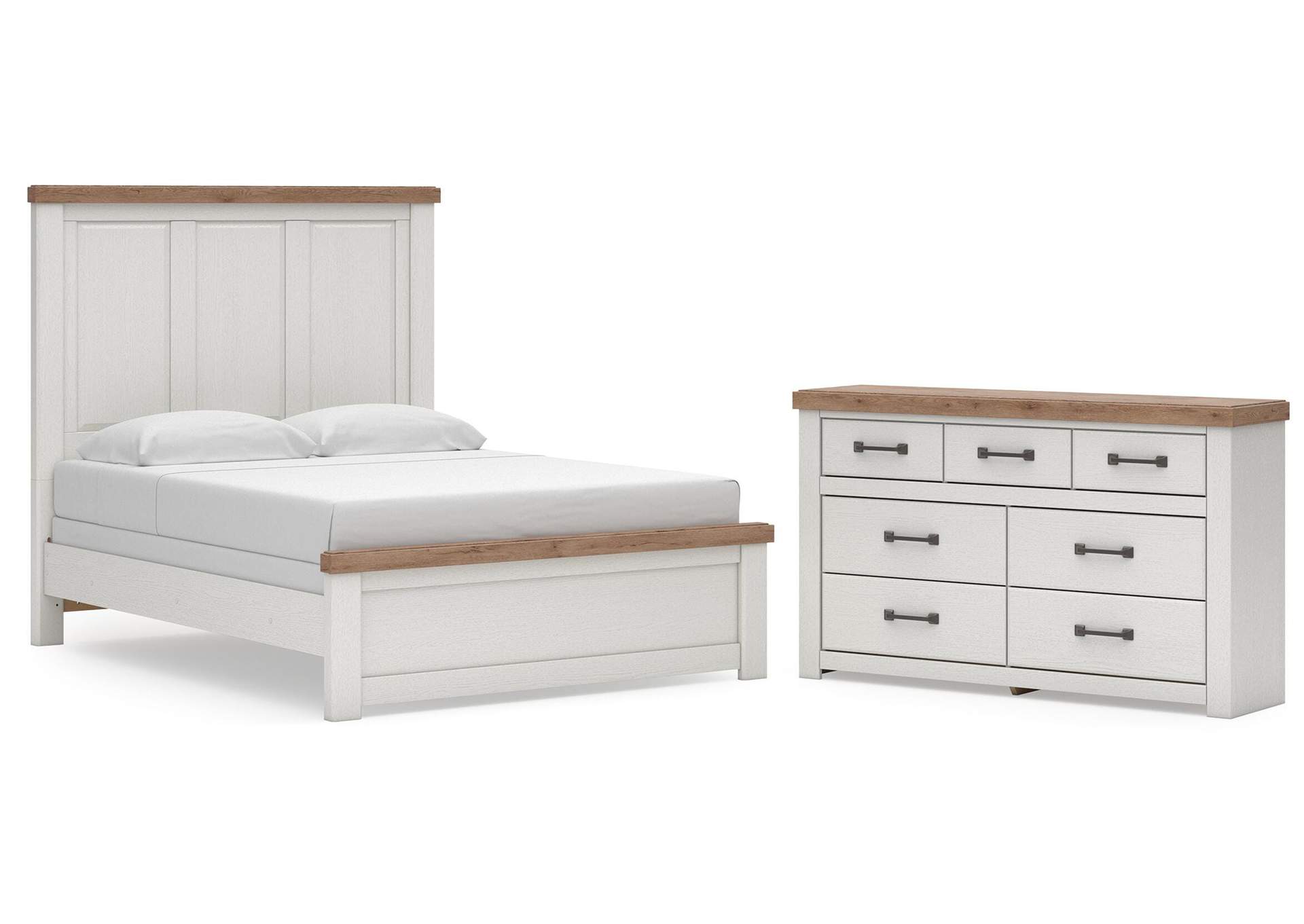 Savonport Queen Panel Bed and Dresser image 1