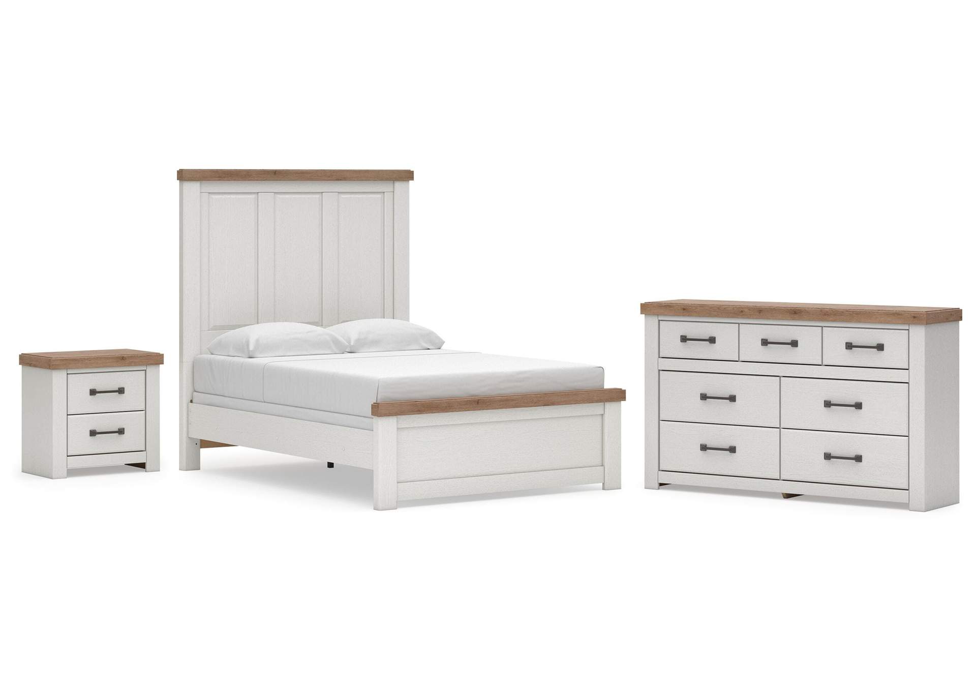 Savonport Full Panel Bed, Dresser and Nightstand image 1