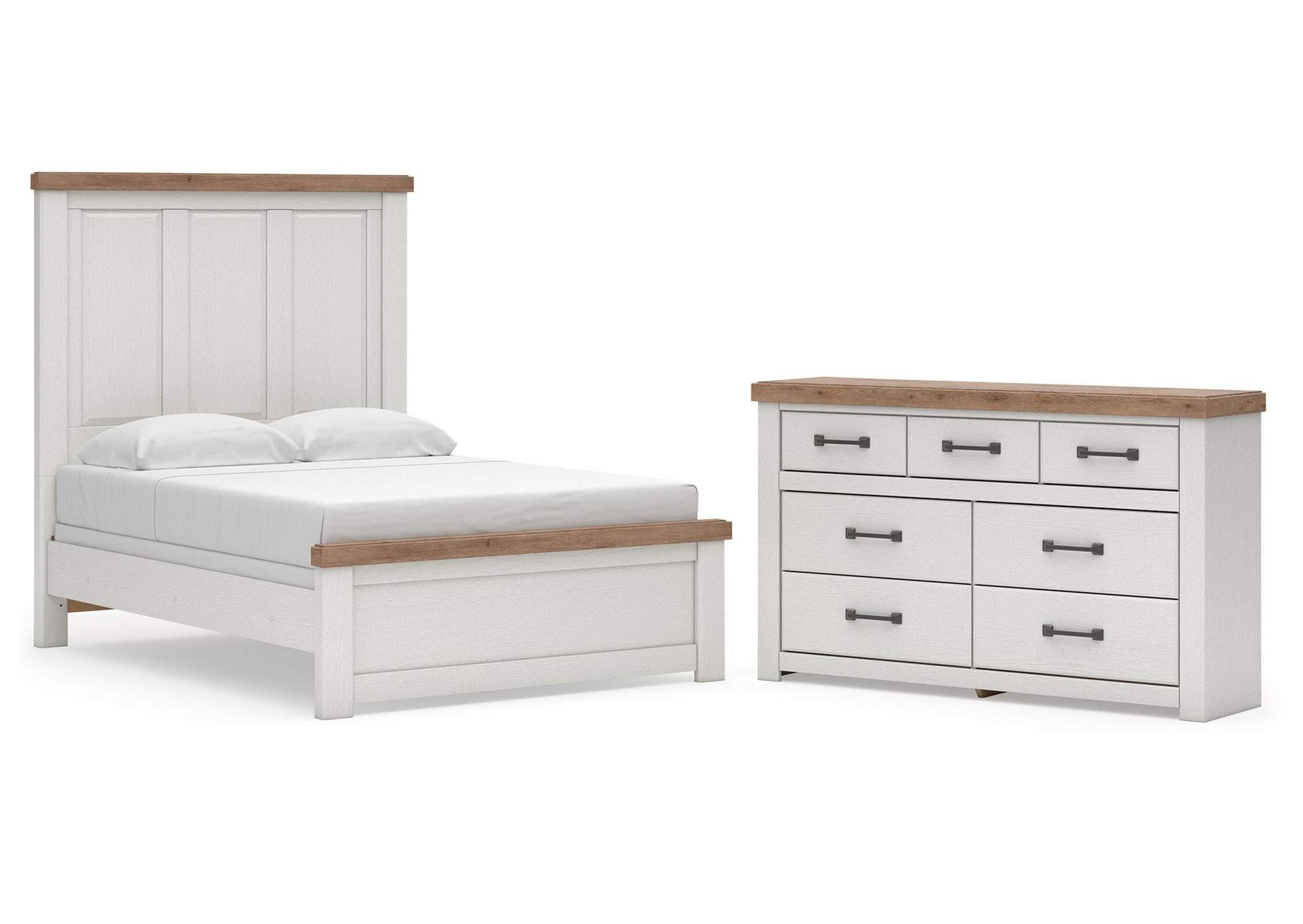 Savonport Full Panel Bed and Dresser image 1