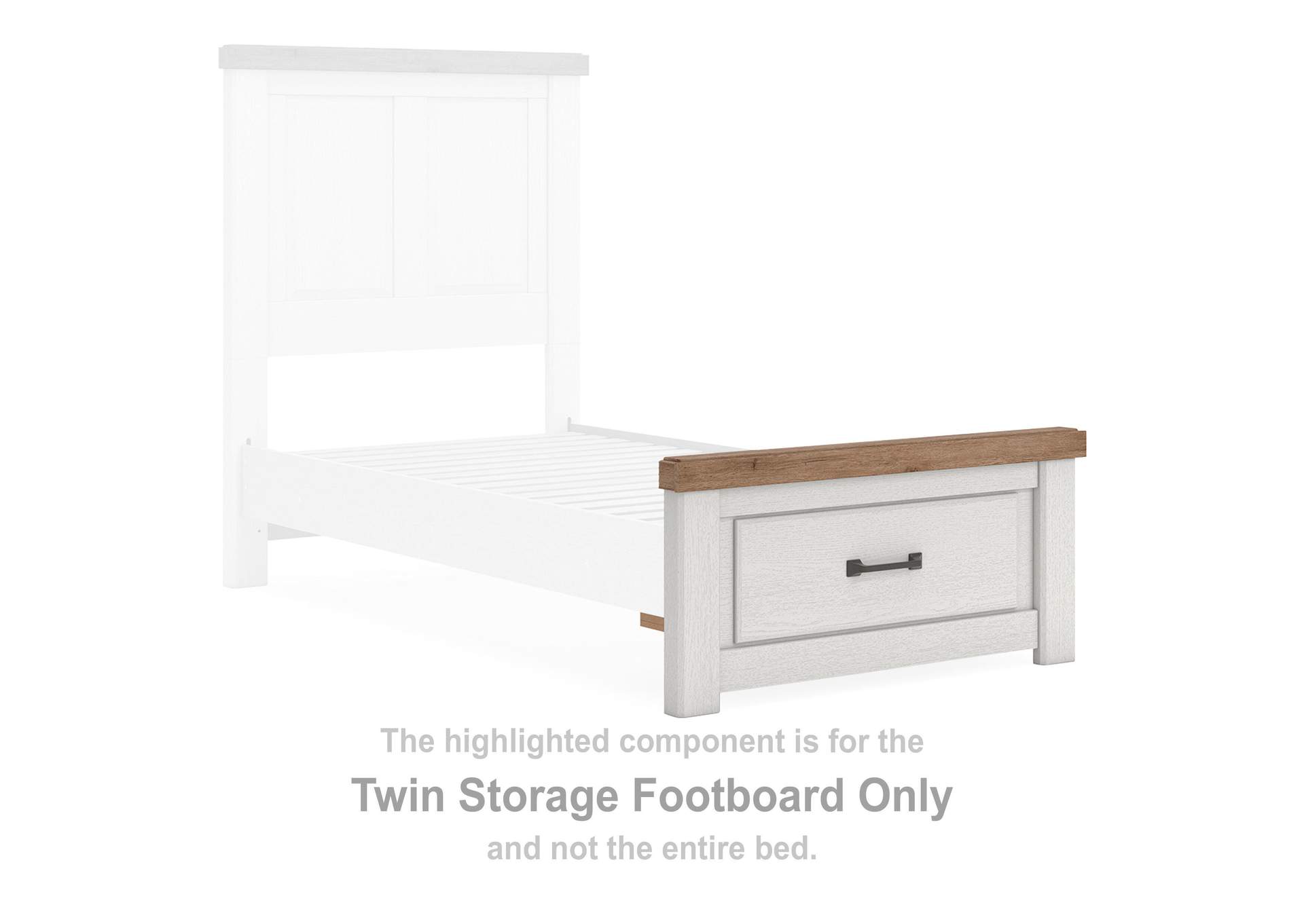 Savonport Twin Panel Storage Bed image 12