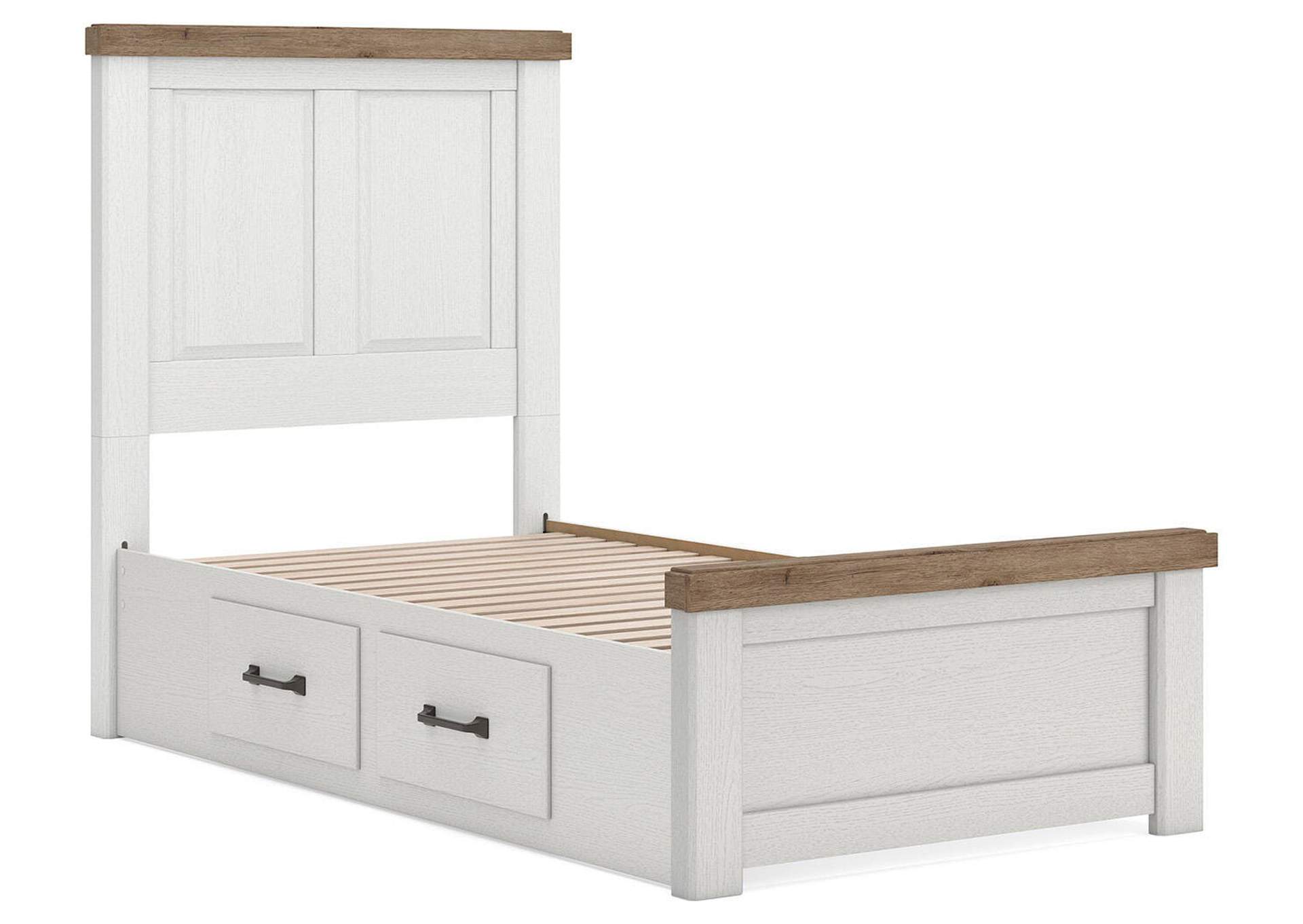 Savonport Twin Panel Bed with Storage image 4