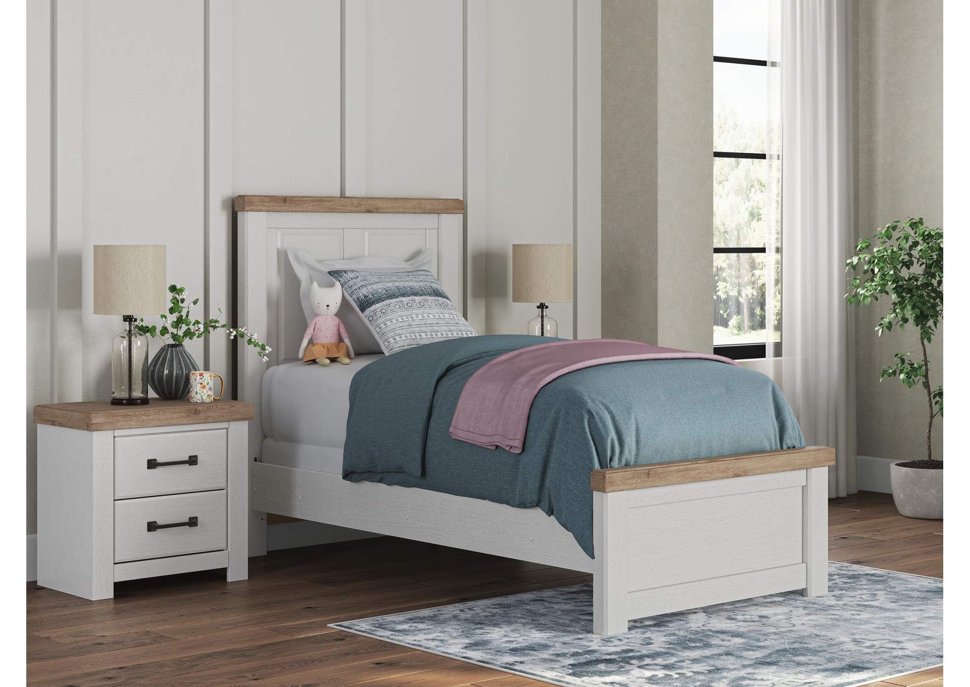 Savonport Twin Panel Bed image 2
