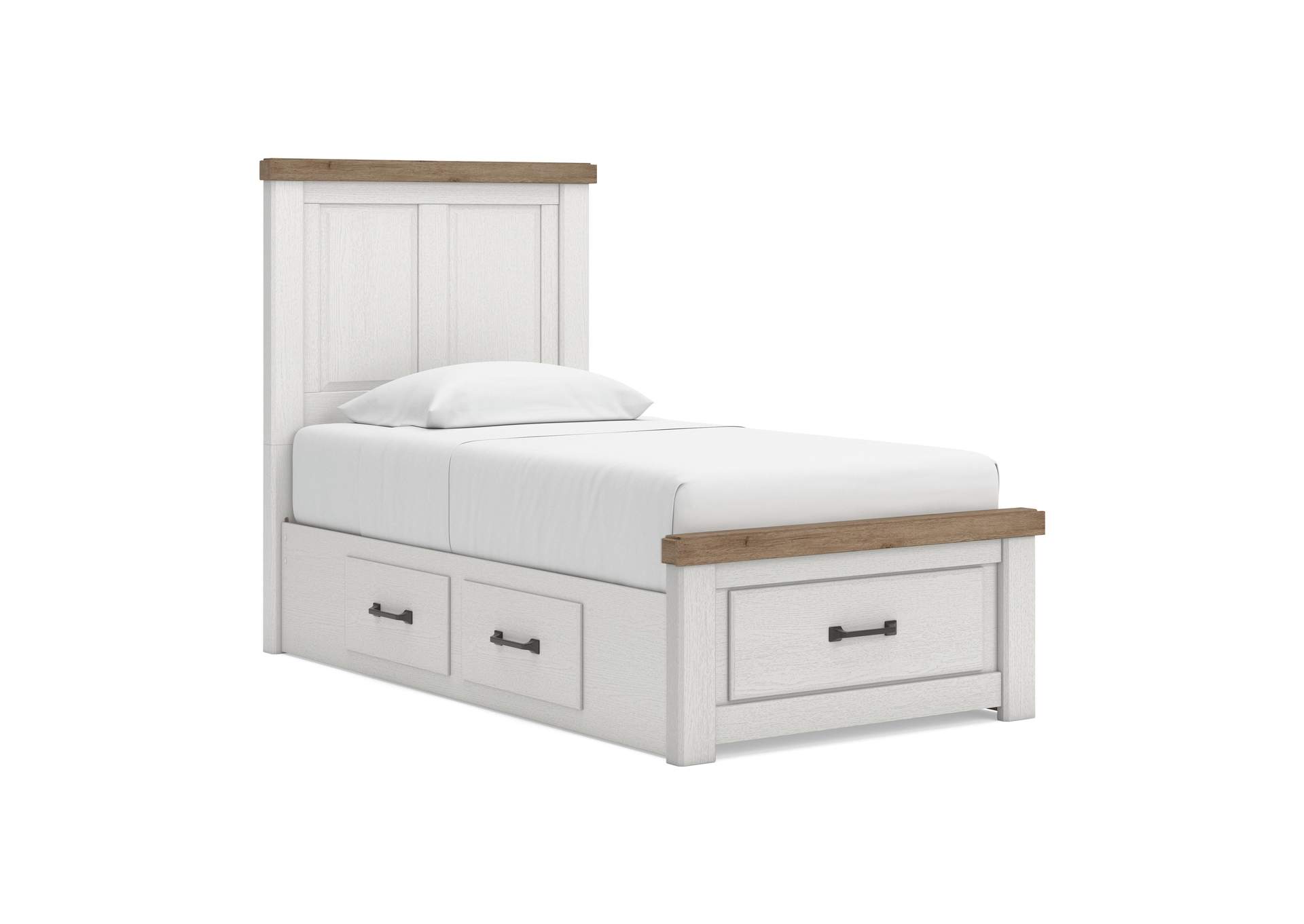 Savonport Twin Panel Storage Bed image 1