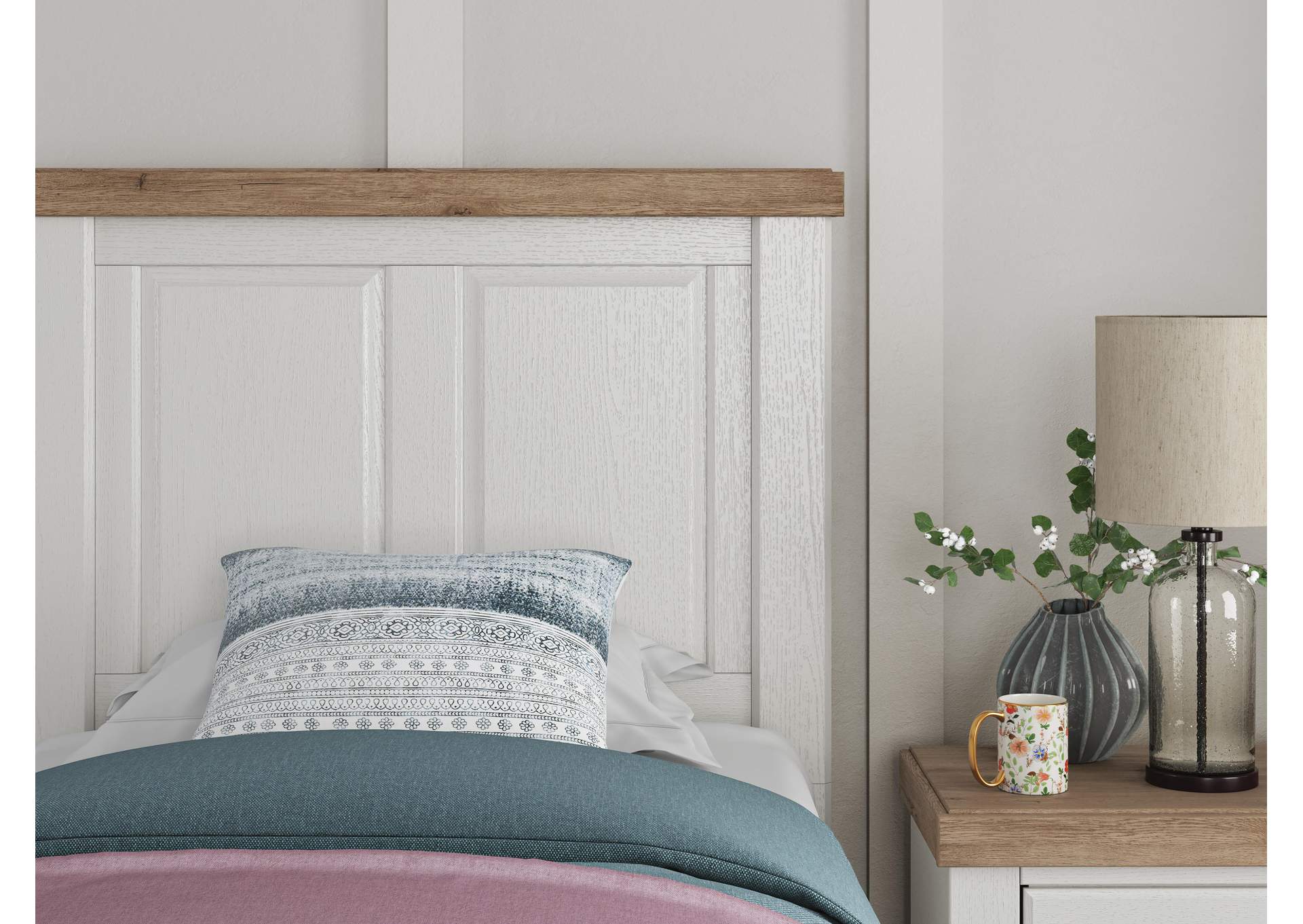 Savonport Twin Panel Storage Bed image 11