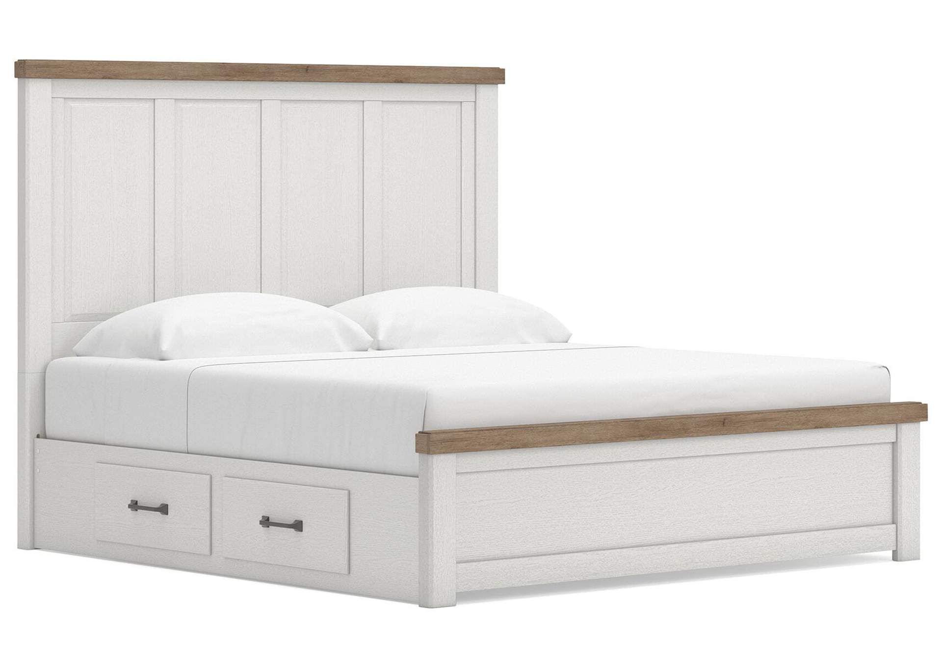 Savonport King Panel Bed with Storage image 1