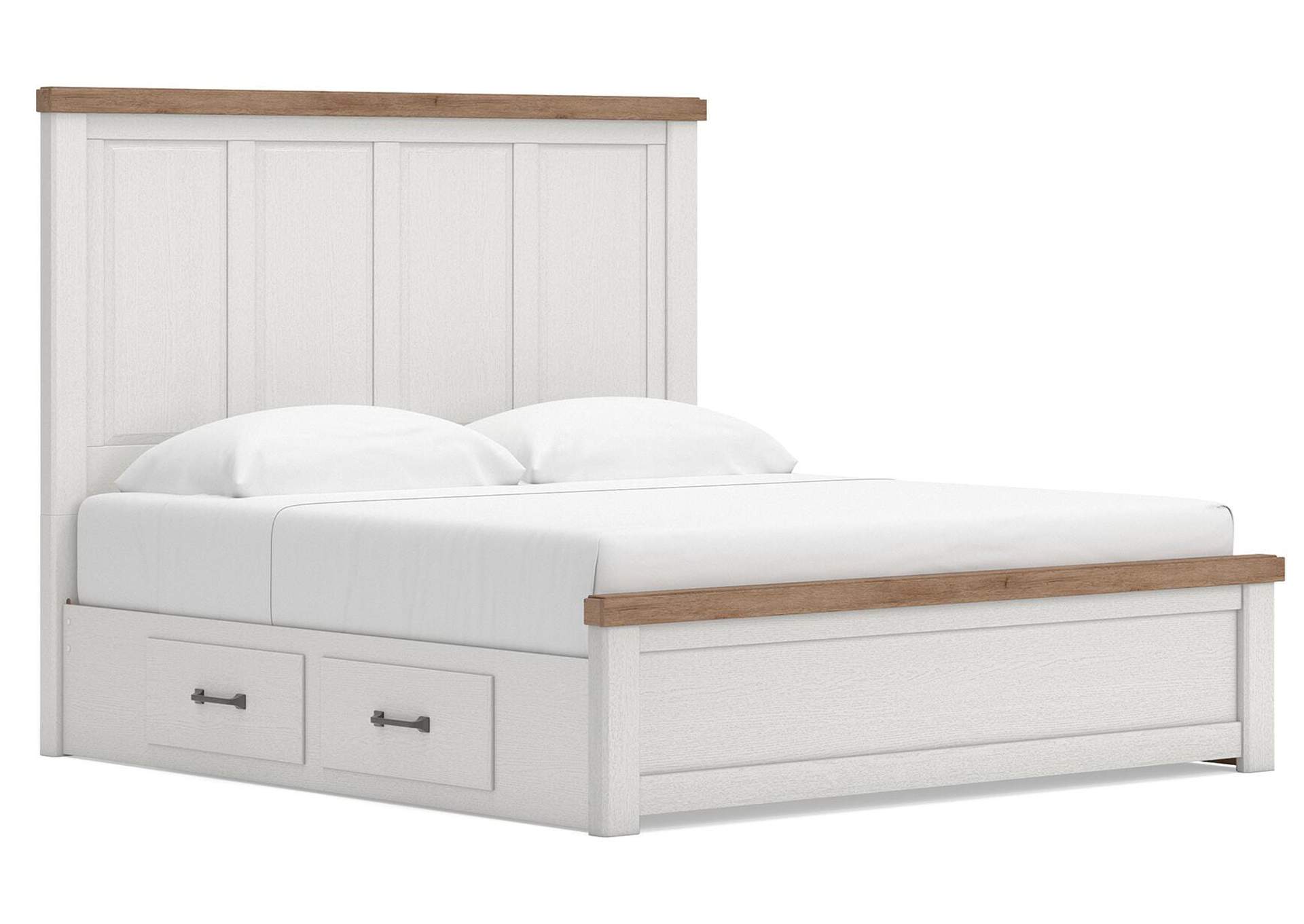 Savonport King Panel Bed with Storage image 1