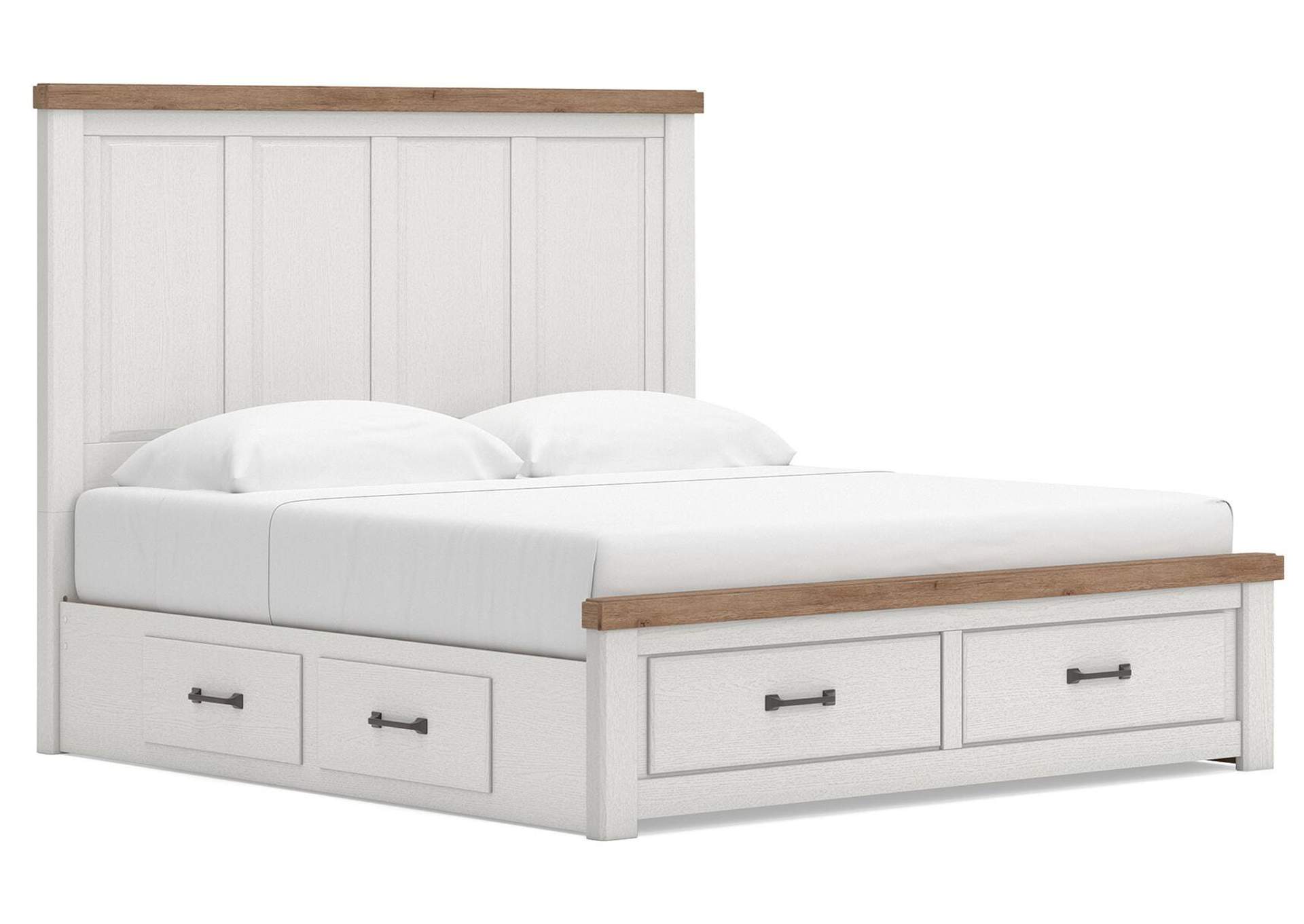 Savonport King Panel Storage Bed image 1