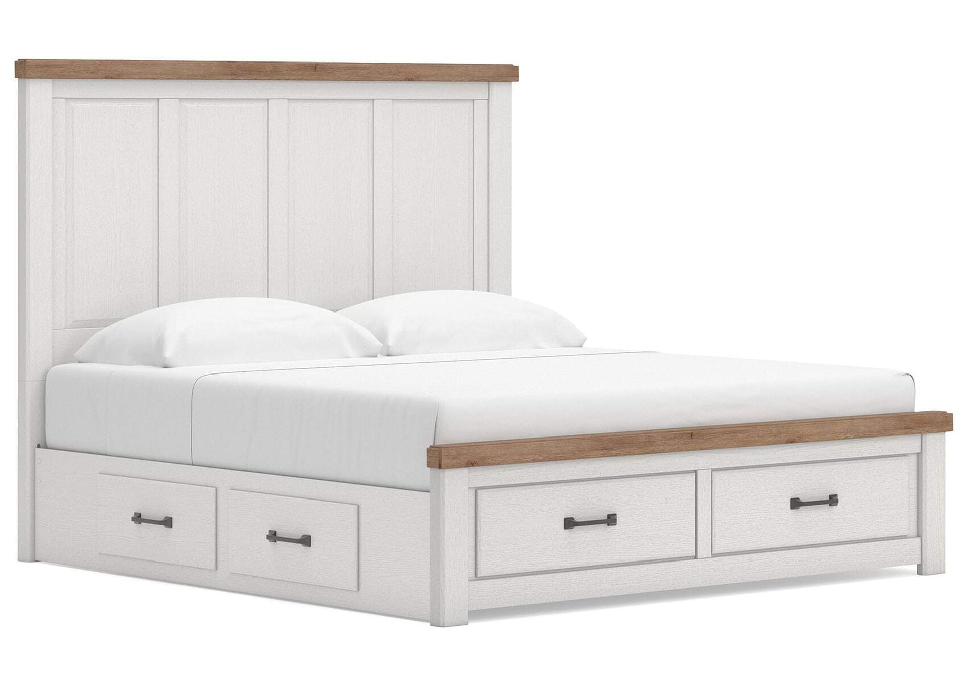 Savonport King Panel Storage Bed image 1