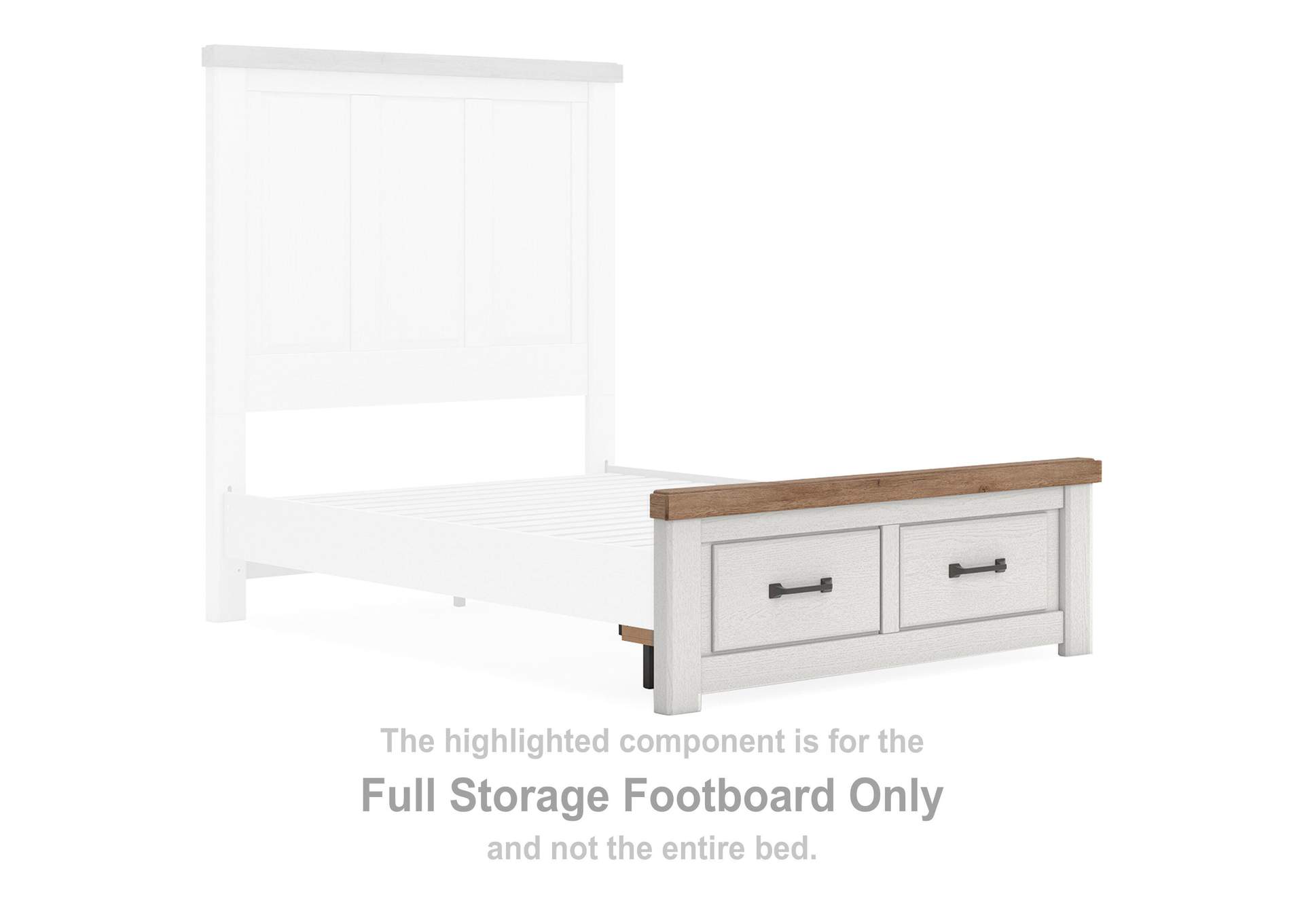 Savonport Full Panel Storage Bed image 12