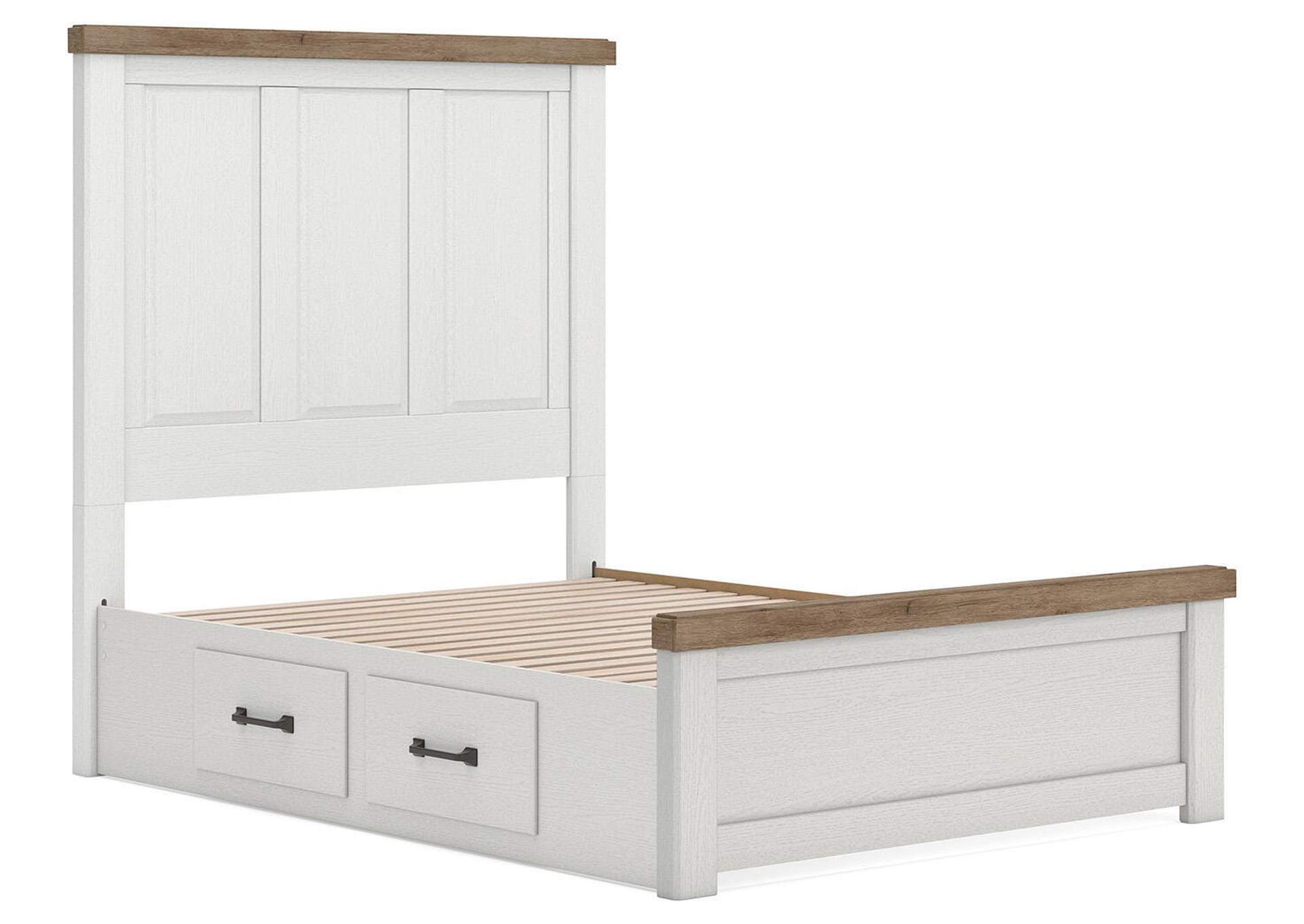 Savonport Full Panel Bed with Storage image 4