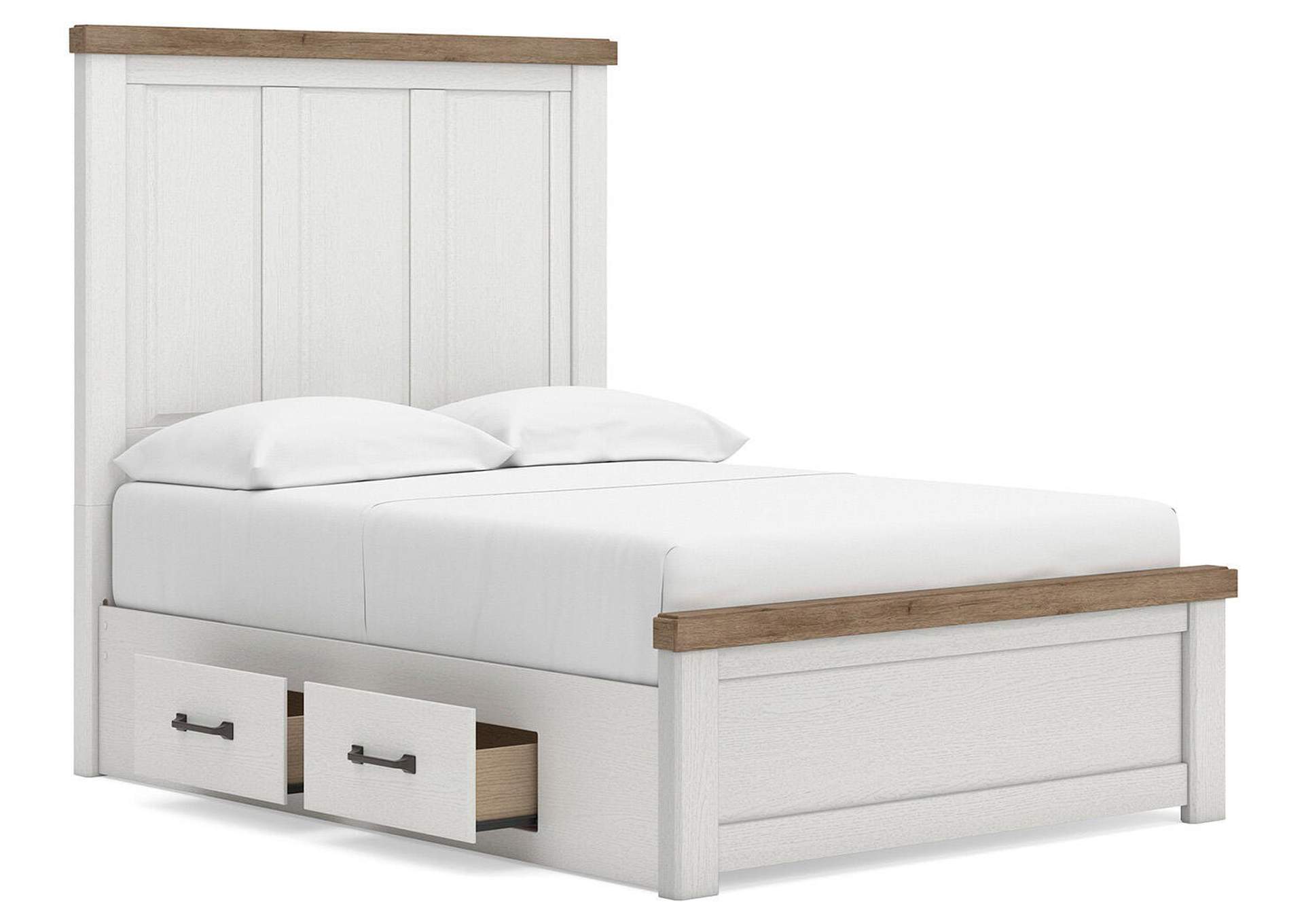 Savonport Full Panel Bed with Storage image 8