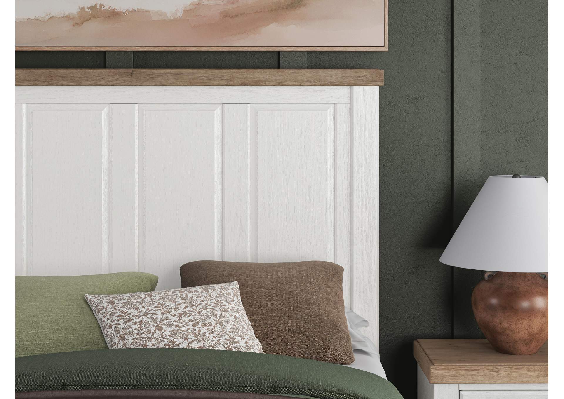 Savonport Full Panel Bed with Storage image 14