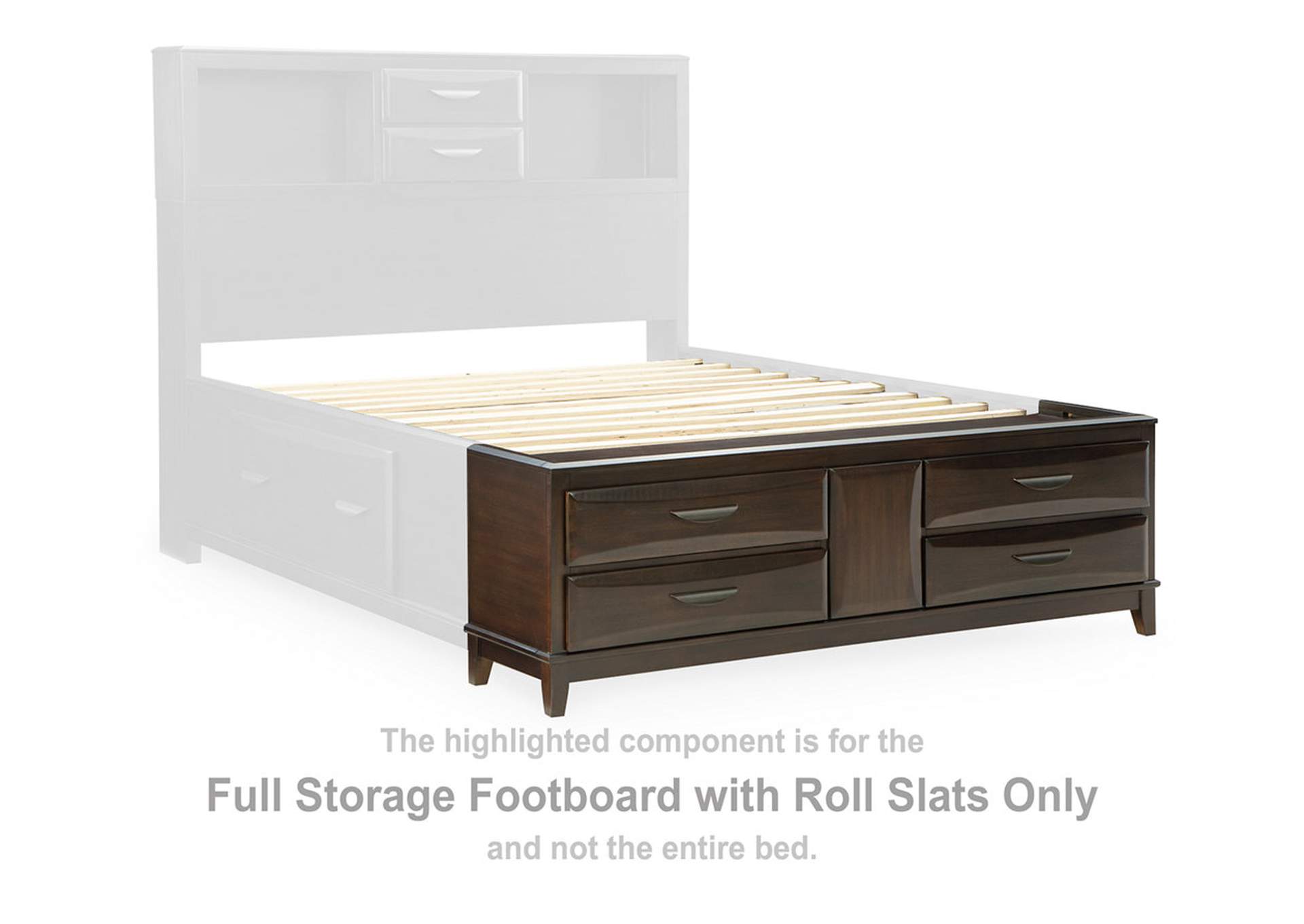 Vanmore Full Storage Bed image 7