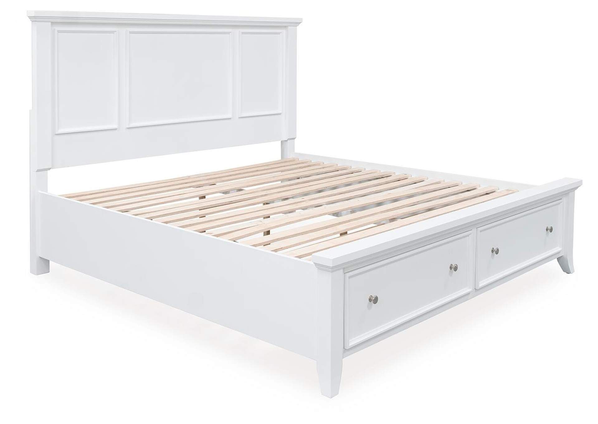 Trulani California King Panel Storage Bed image 1