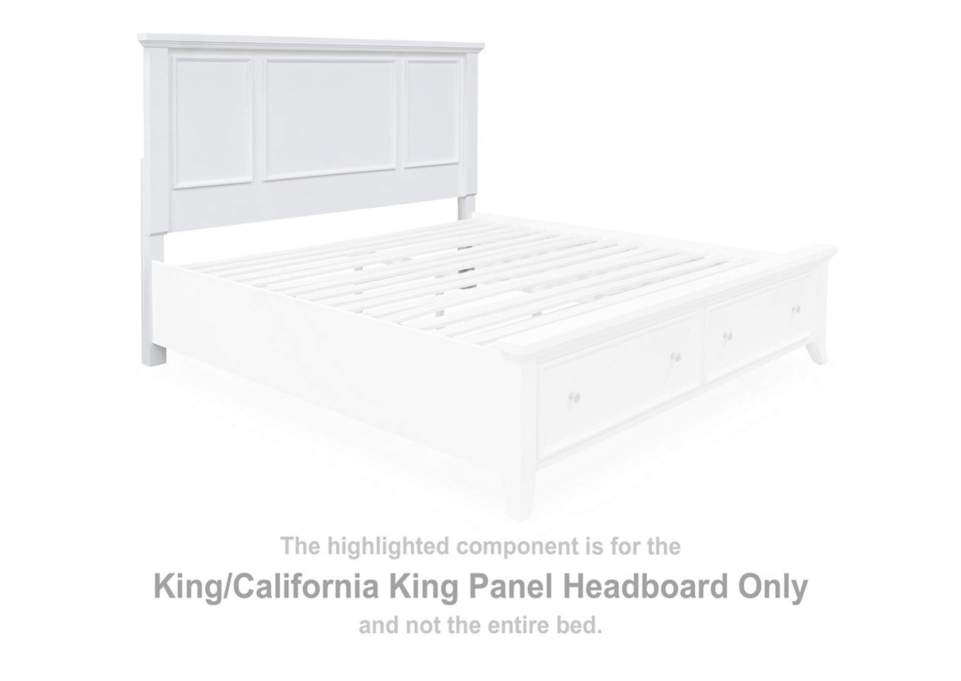 Trulani King Panel Storage Bed