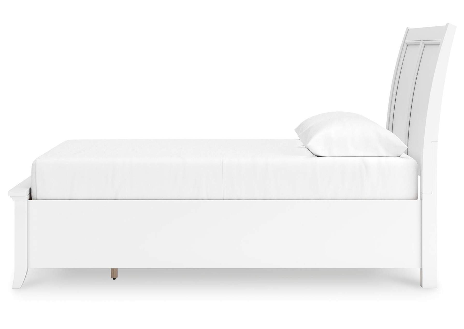 Trulani Queen Sleigh Storage Bed image 8