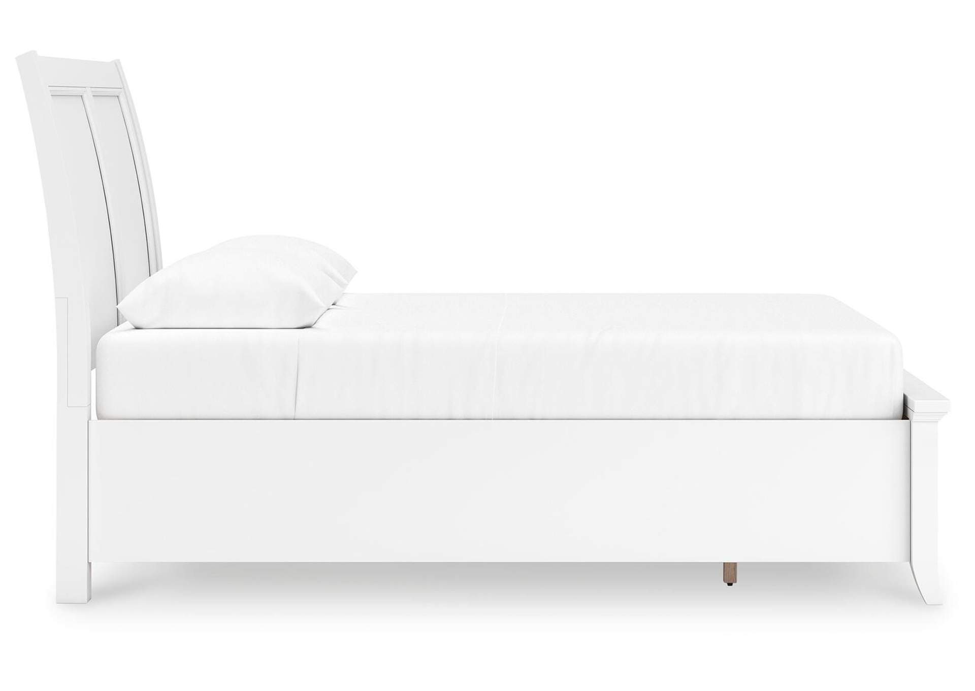 Trulani Queen Sleigh Storage Bed image 9
