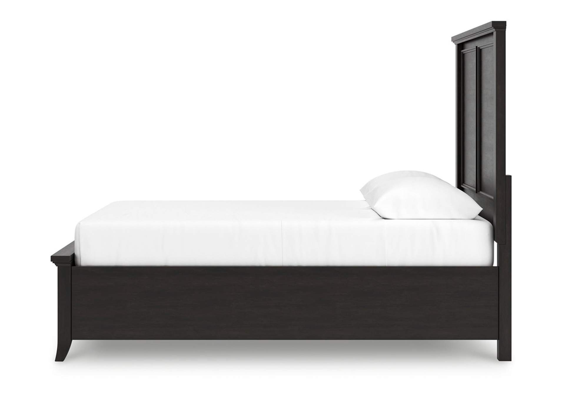 Bambori Queen Panel Bed with Mirrored Dresser, Chest and Nightstand image 15