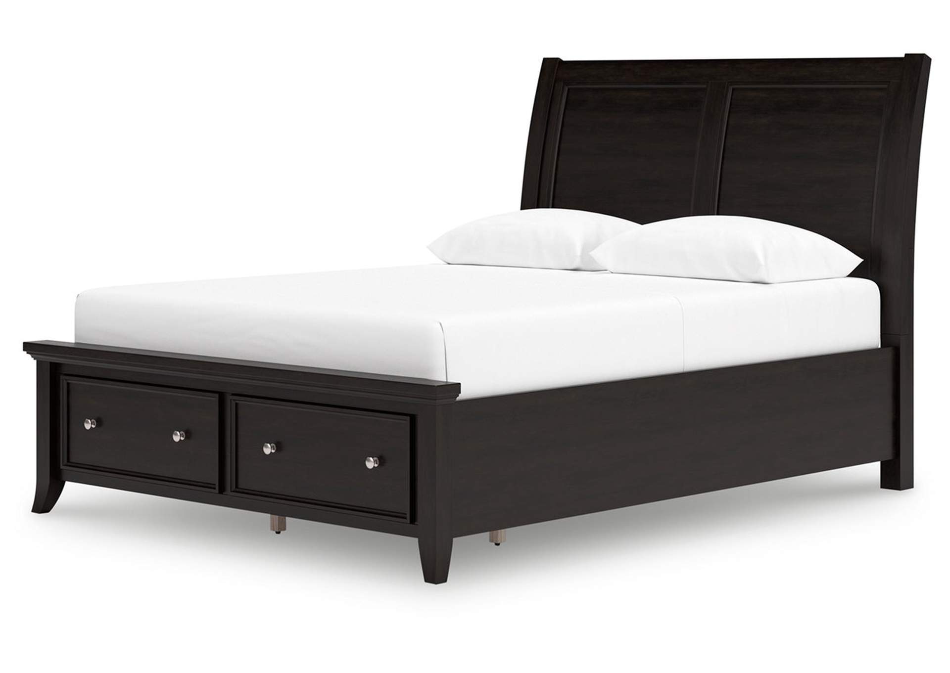 Bambori Queen Sleigh Storage Bed