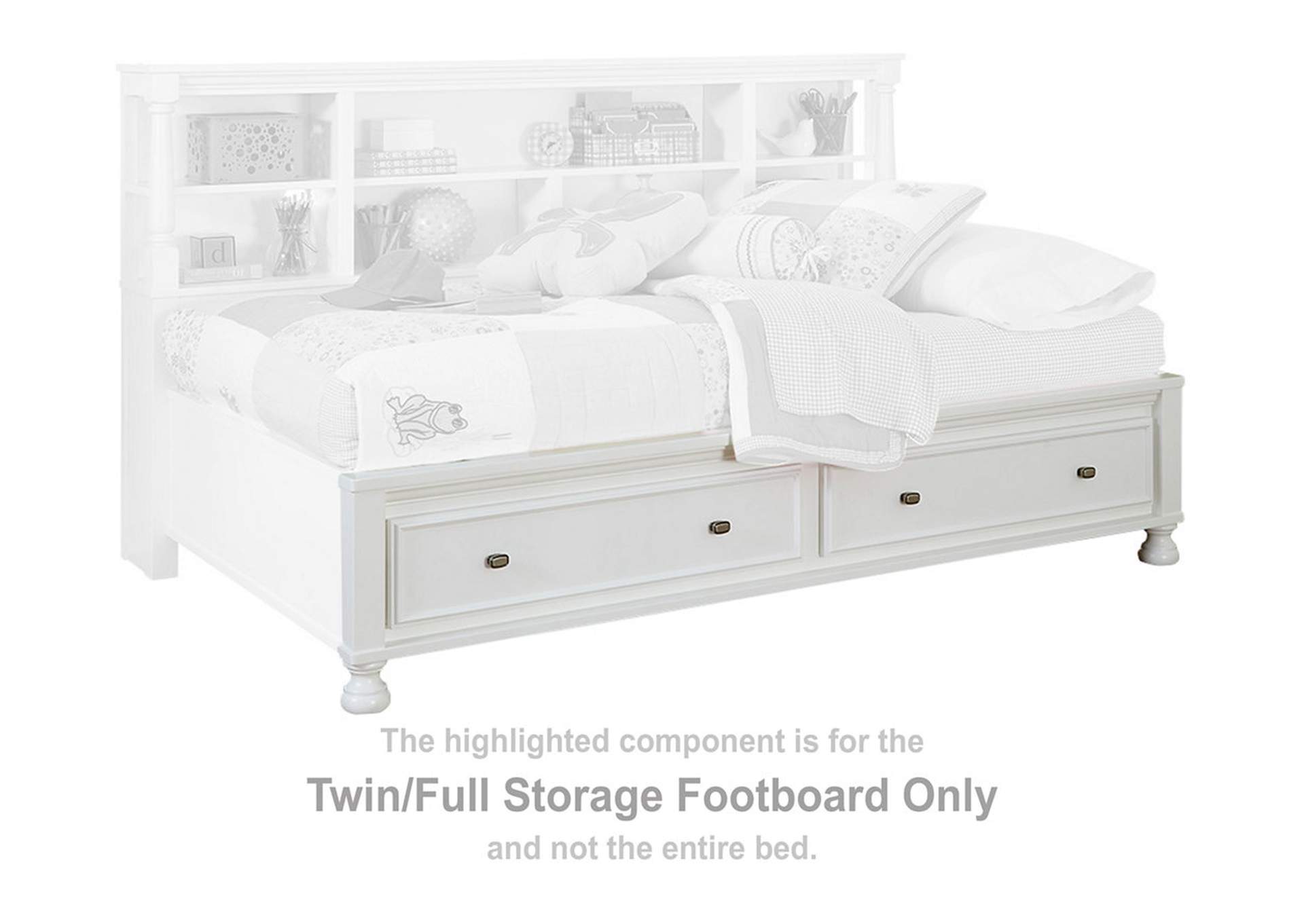 Kaslyn Full Bookcase Bed