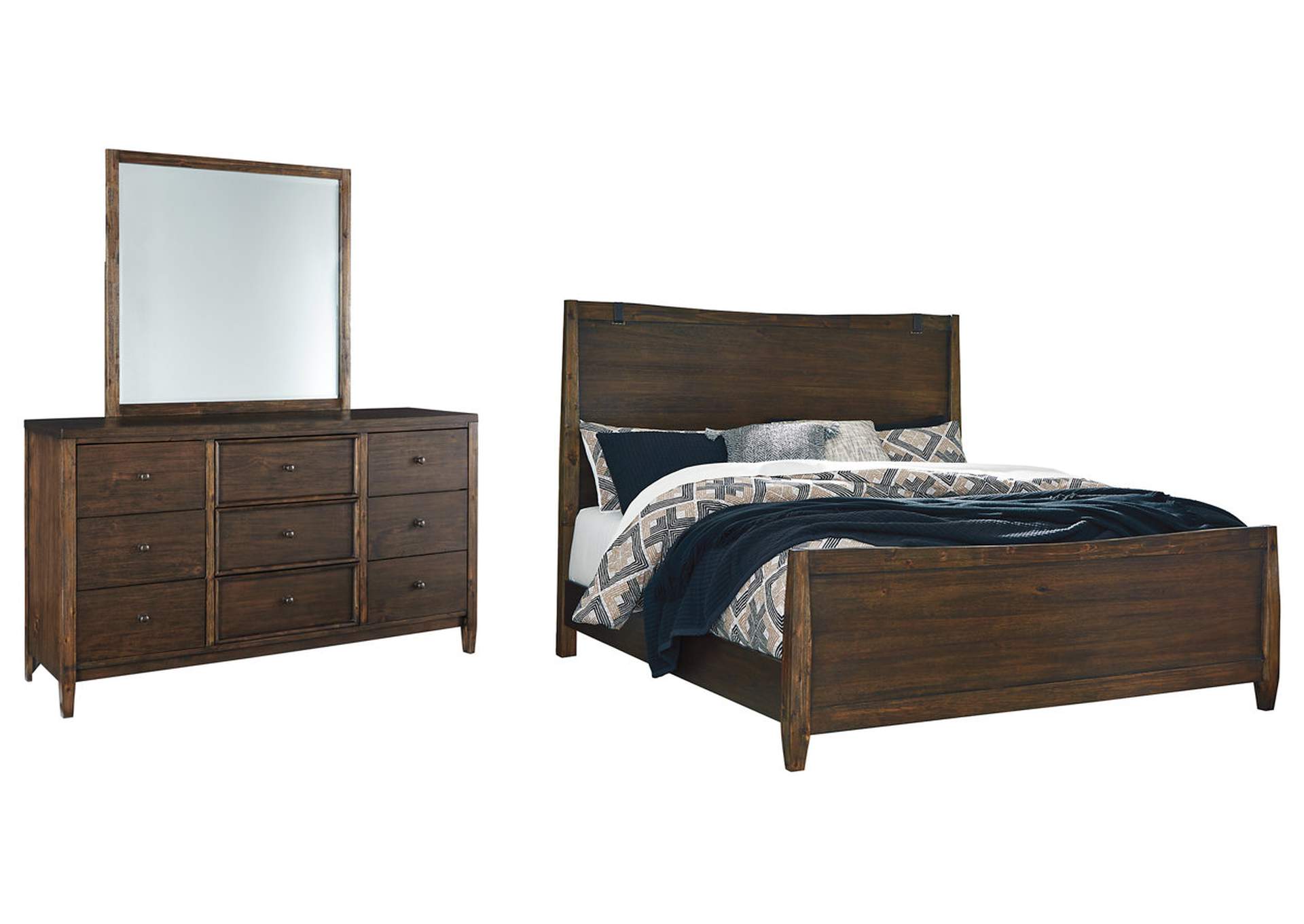 Westconi Queen Panel Bed with Dresser image 1