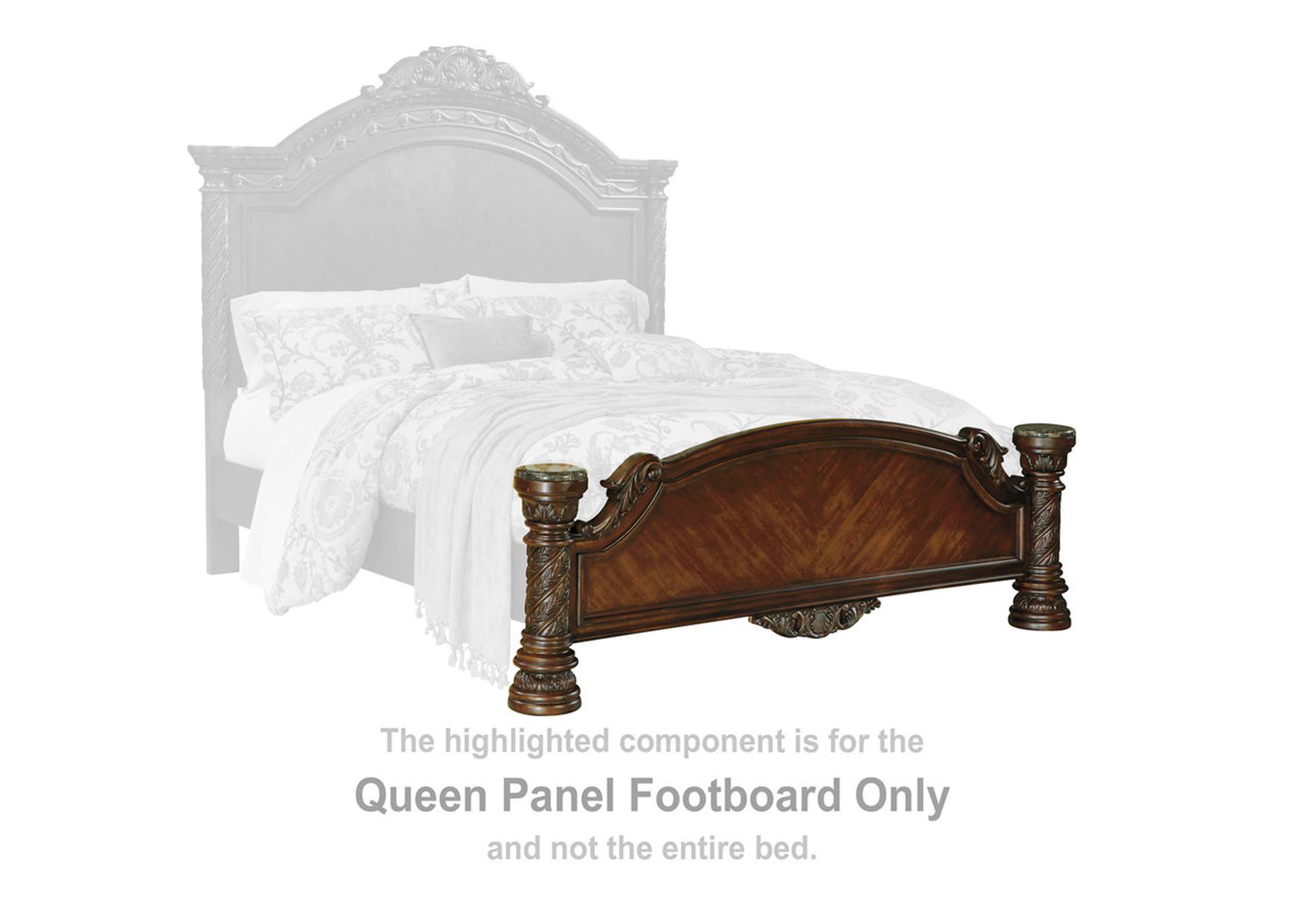 North Shore Queen Panel Bed