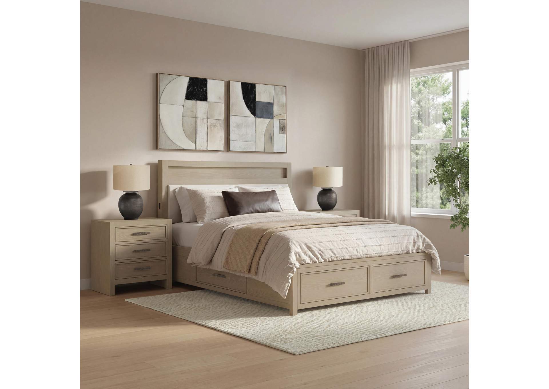 Calmoro Queen Bookcase Bed image 4