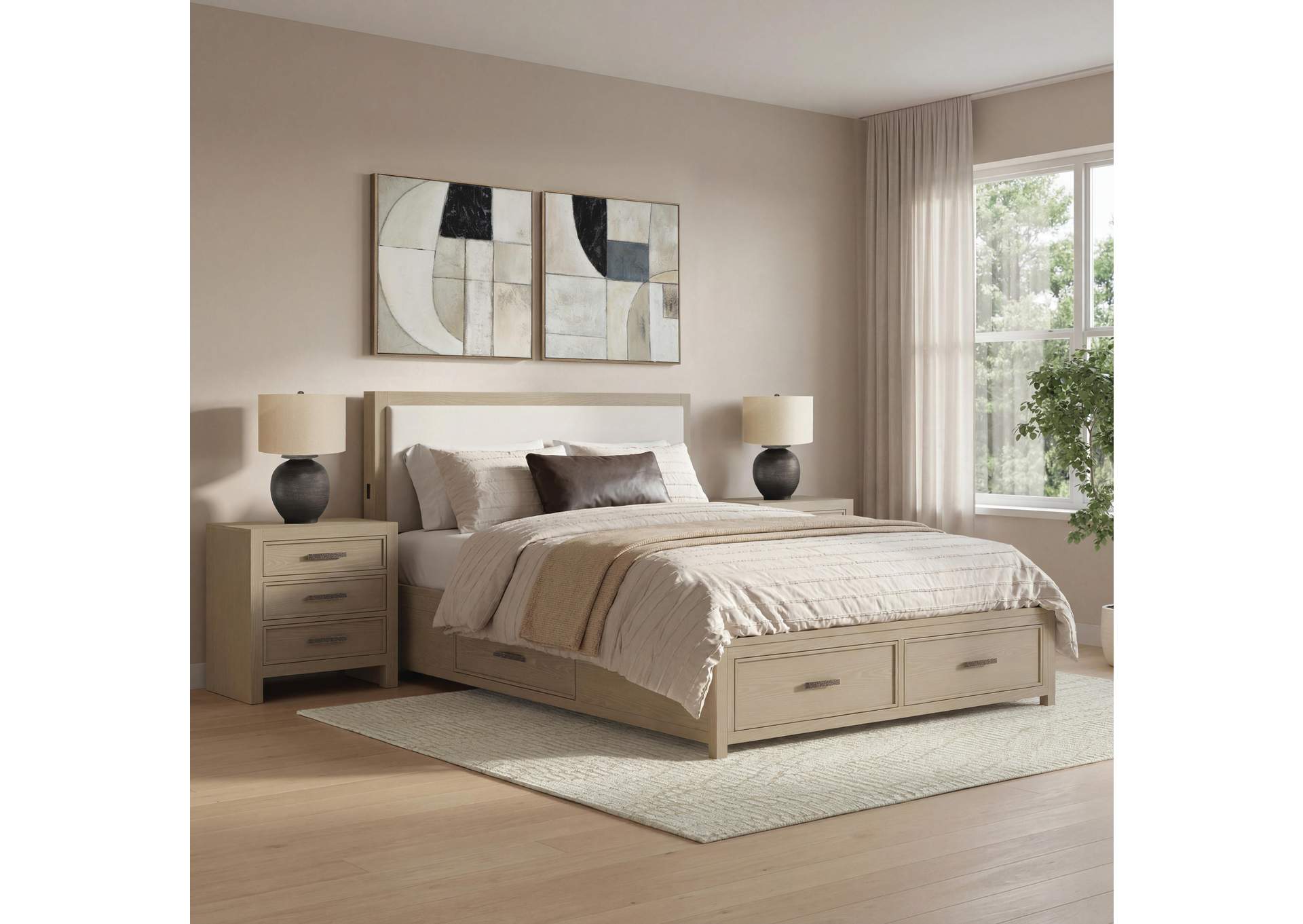 Calmoro California King Bookcase Bed image 4