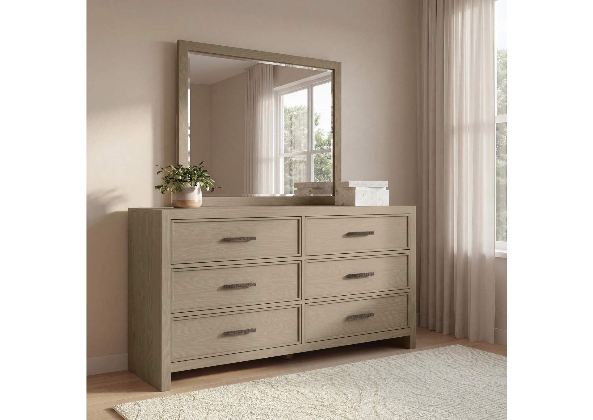 Calmoro Dresser and Mirror image 5