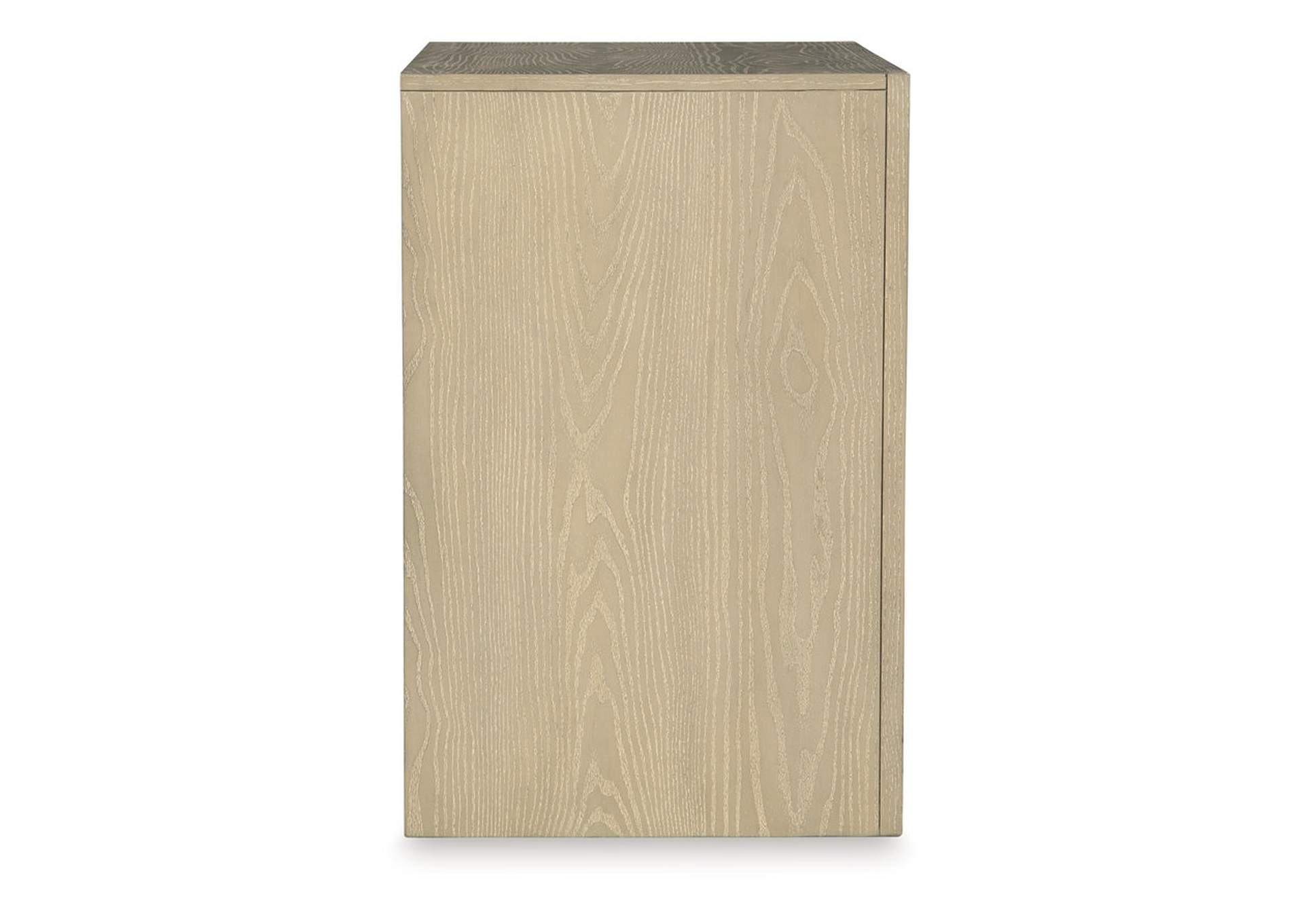 Calmoro California King Bookcase Bed with Mirrored Dresser and Nightstand image 12