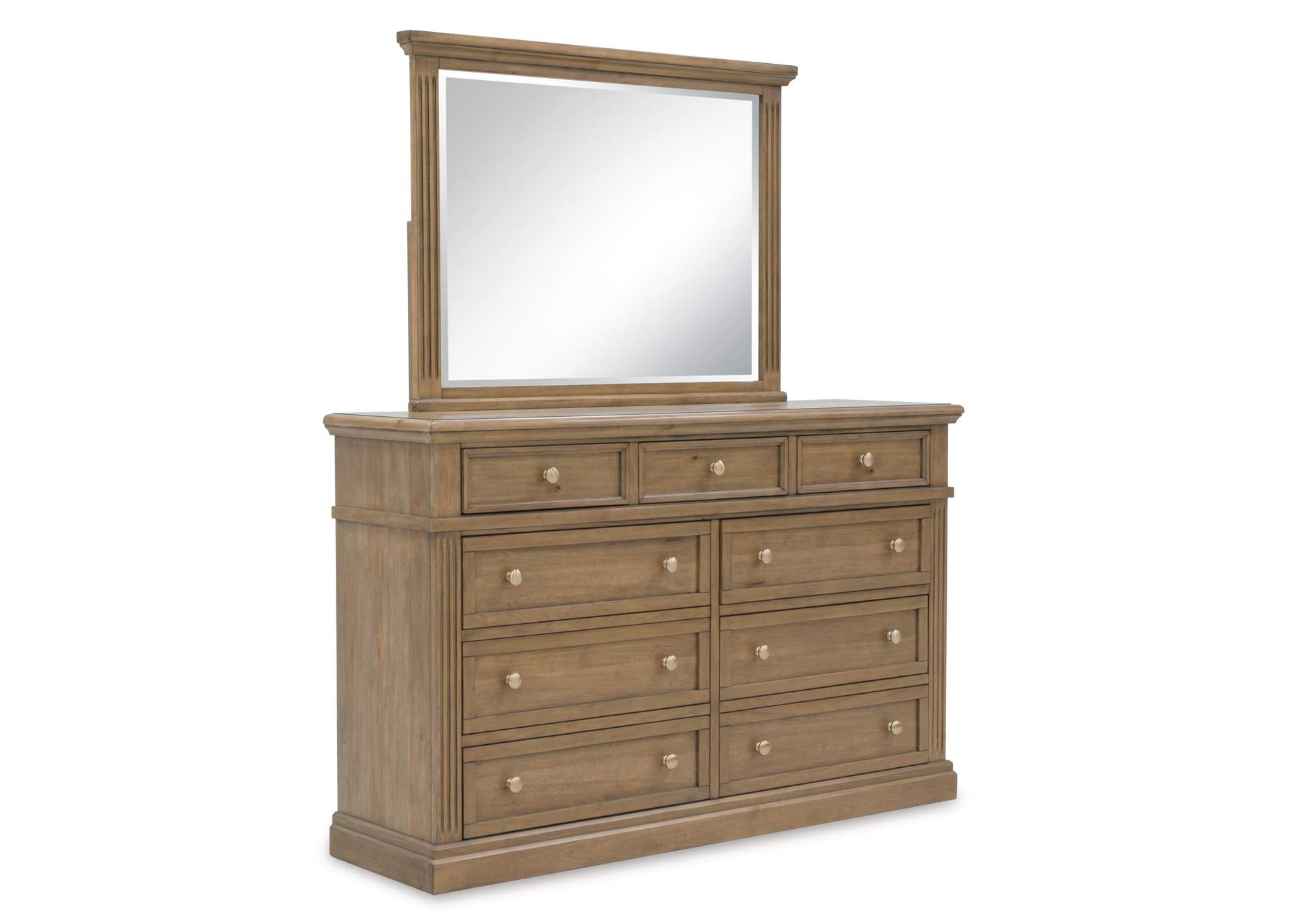 Mylarken Dresser and Mirror image 2