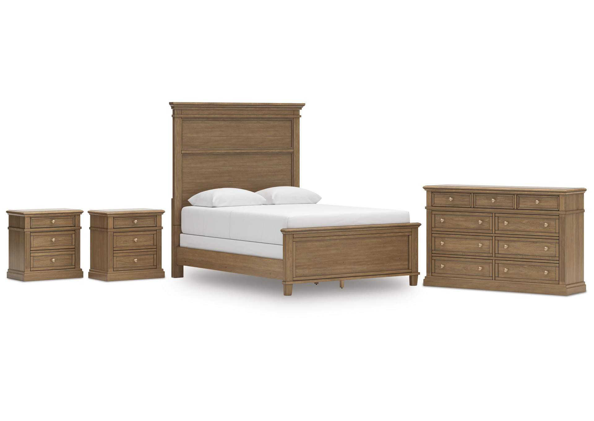 Mylarken Queen Panel Bed, Dresser and 2 Nightstands image 1
