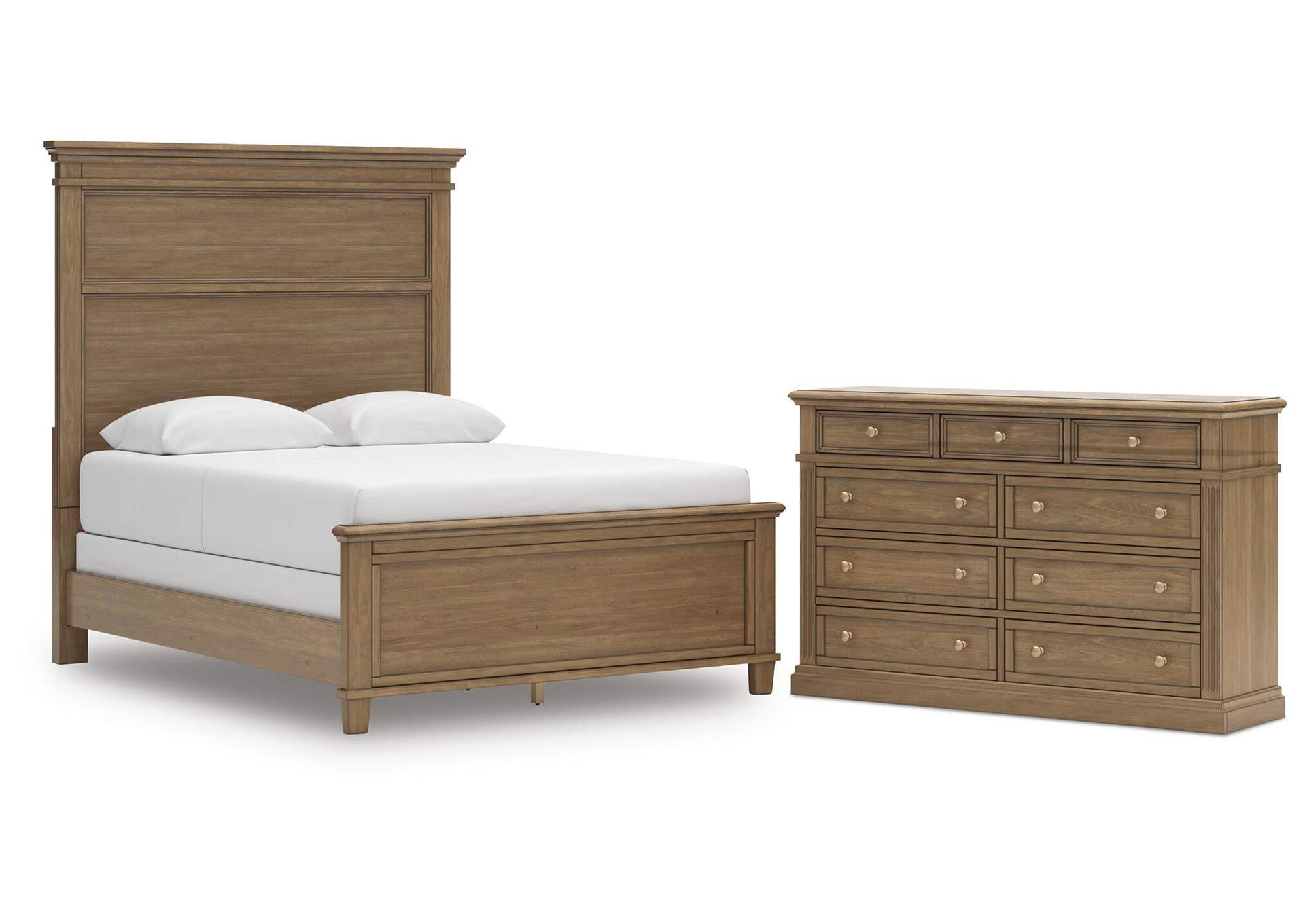 Mylarken Queen Panel Bed and Dresser image 1