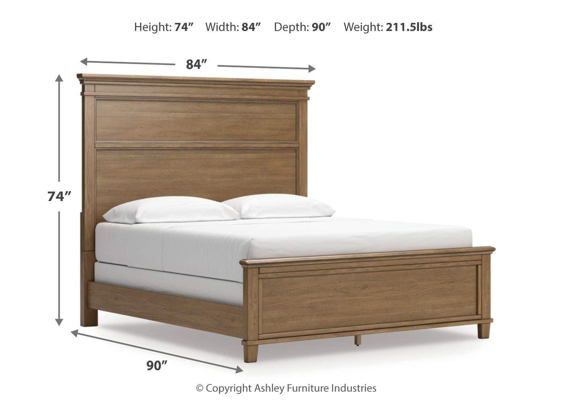 Mylarken California King Panel Bed image 7