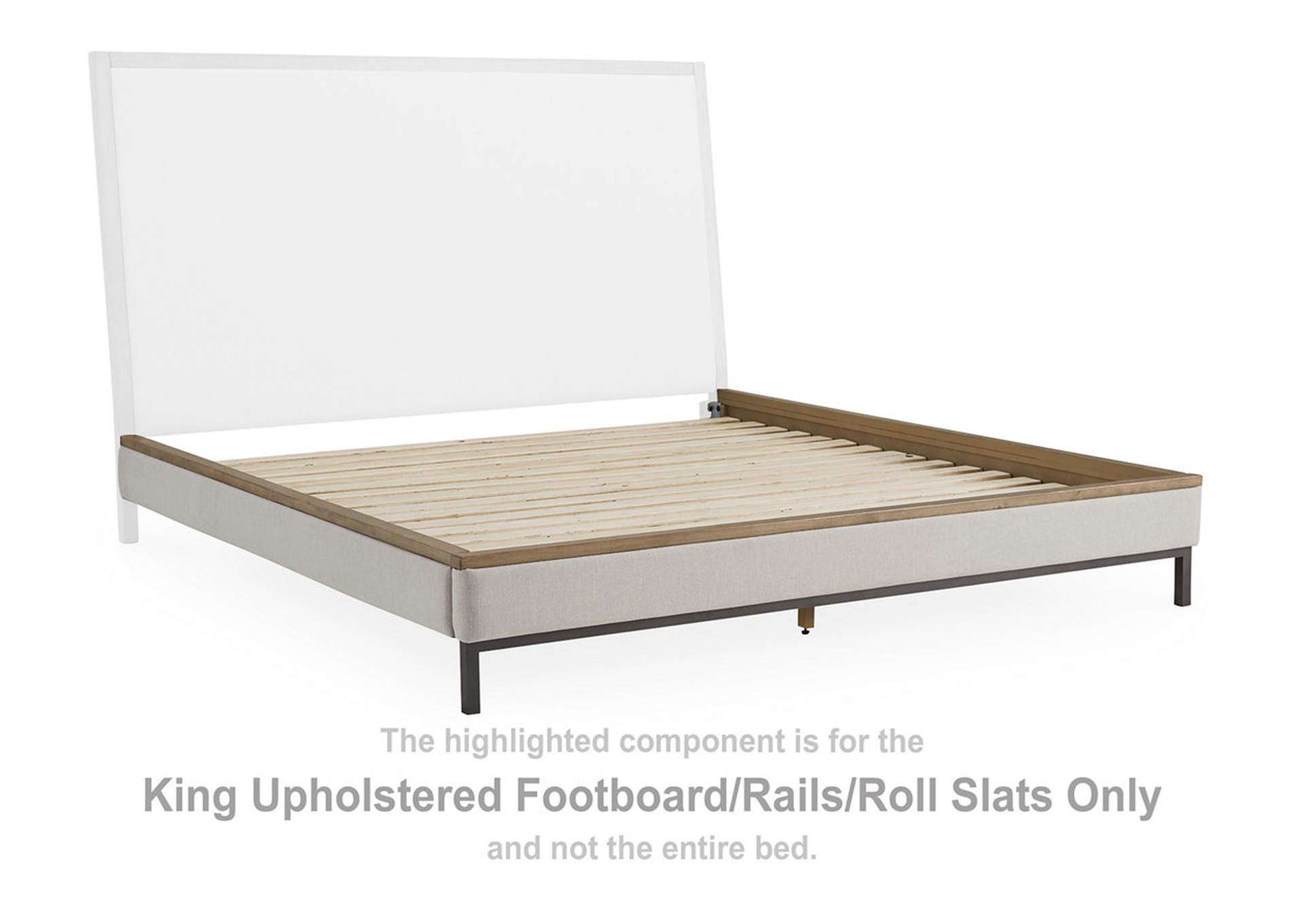 Tomtyn King Upholstered Bed