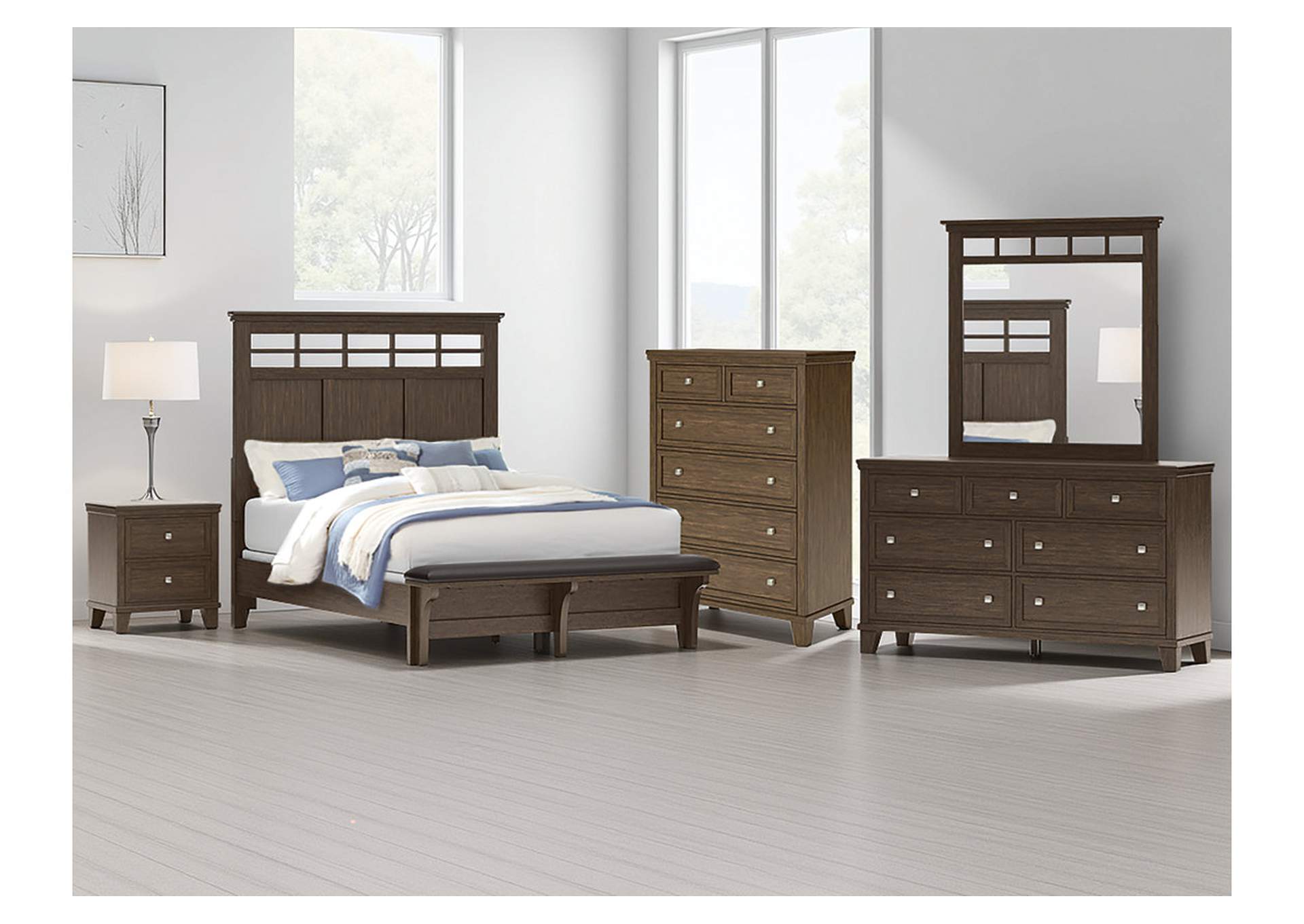 Shawbeck Queen Panel Bed image 2