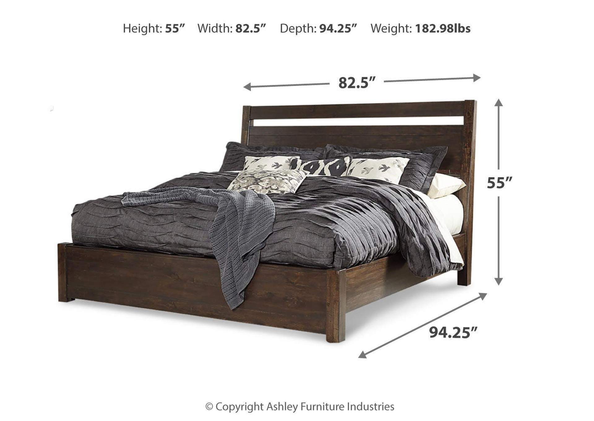 Starmore California King Panel Bed image 8