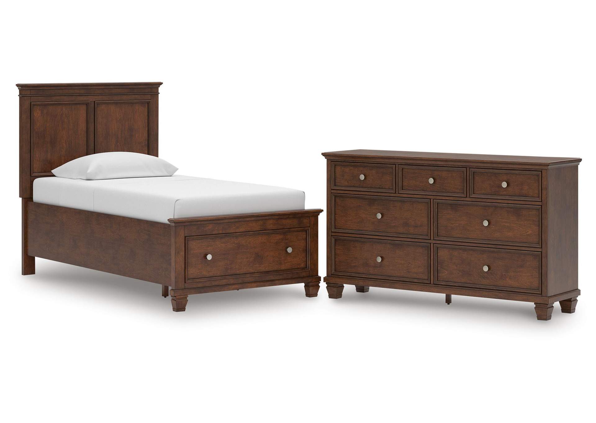 Danabrin Twin Panel Storage Bed and Dresser image 1