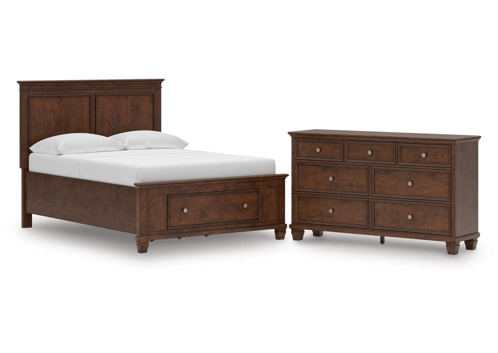 Danabrin Full Panel Storage Bed and Dresser image 1