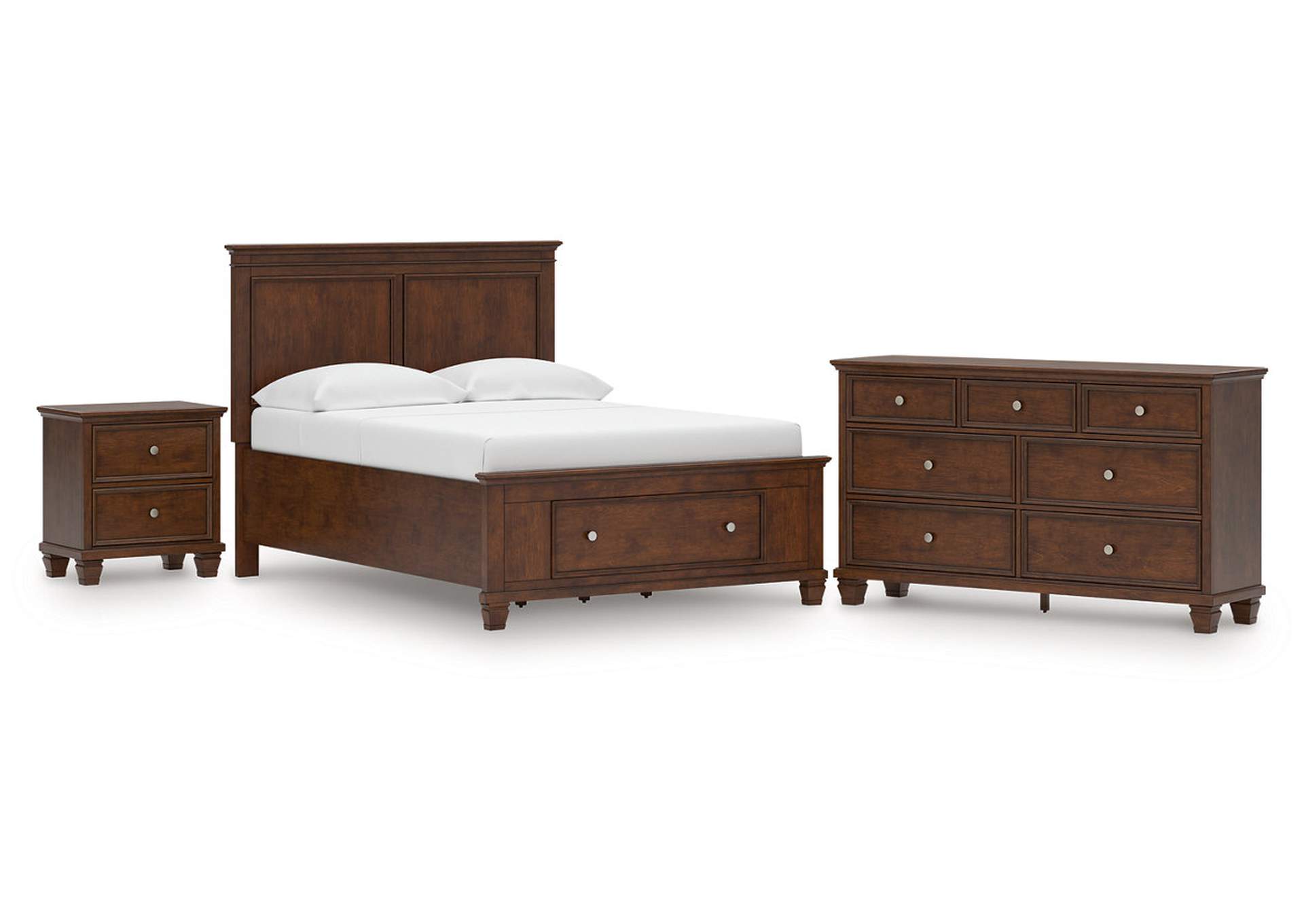 Danabrin Full Panel Storage Bed, Dresser and Nightstand image 1