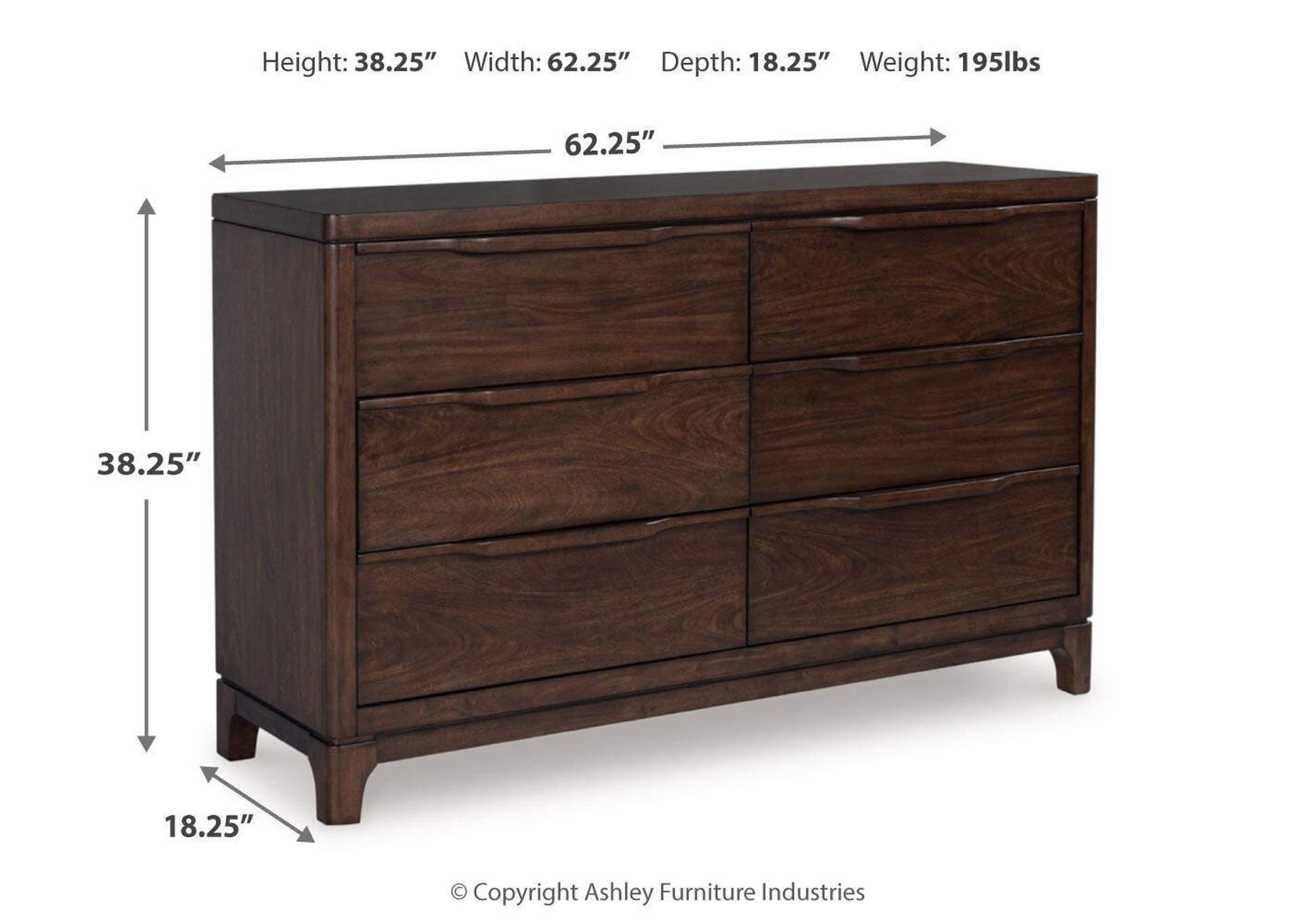 Korestone Queen Upholstered Panel Bed, Dresser and 2 Nightstands image 18