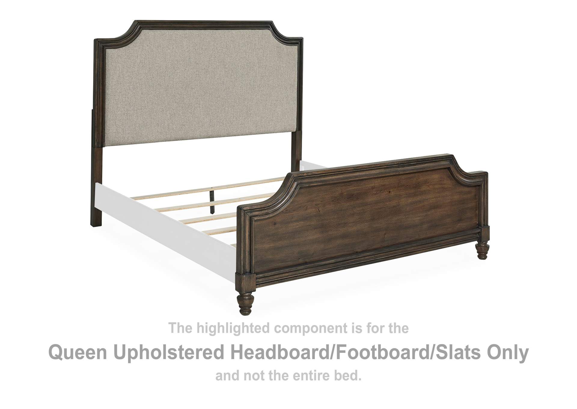 Veramond Queen Upholstered Panel Bed image 9
