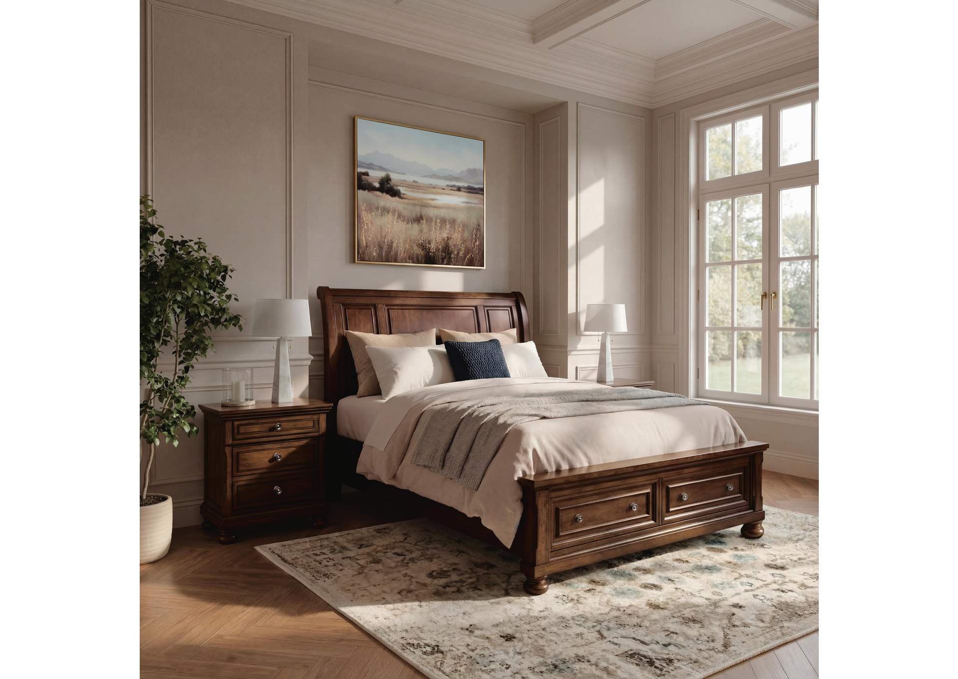 Porter Queen Sleigh Storage Bed image 4