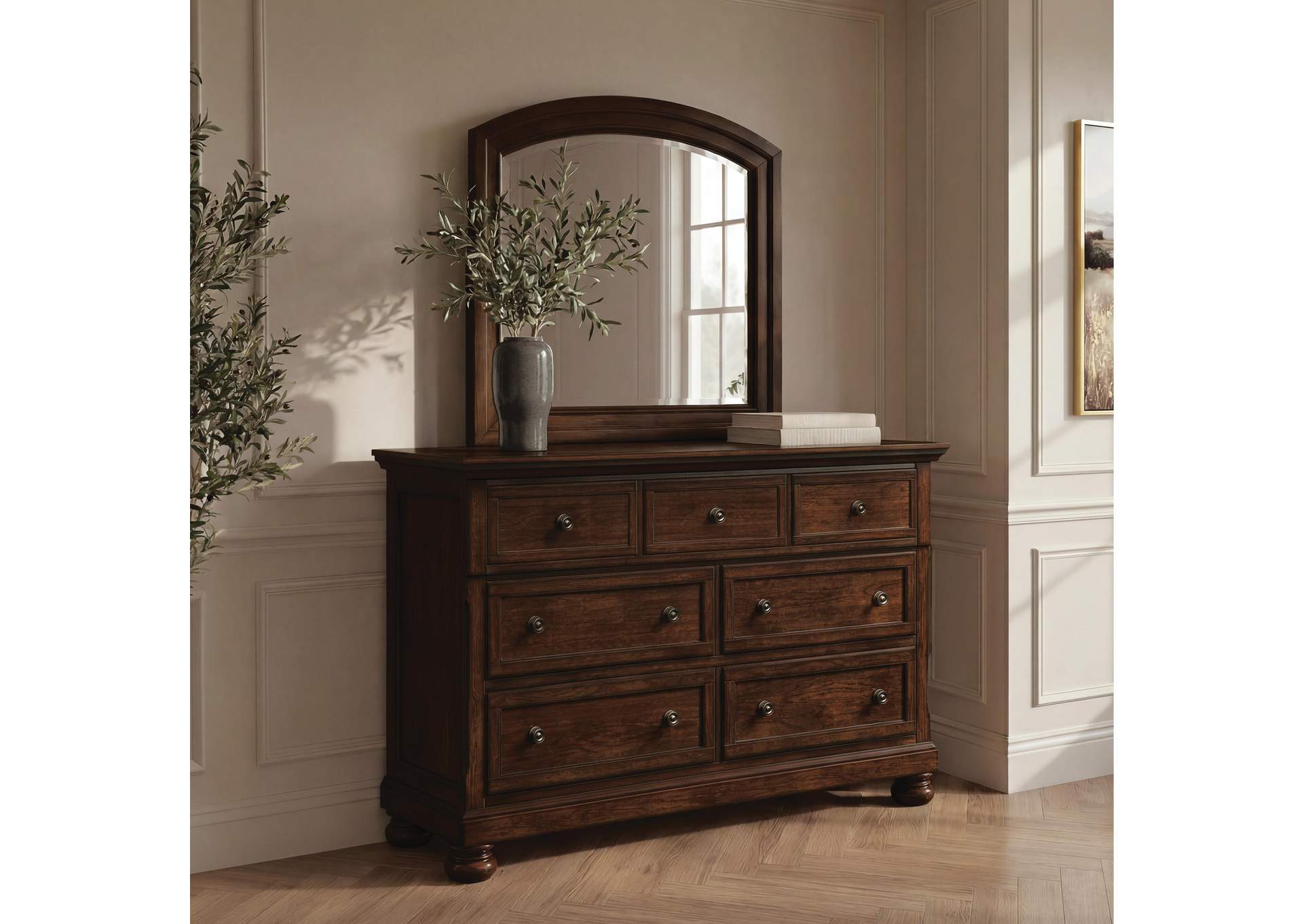 Porter Dresser and Mirror image 4